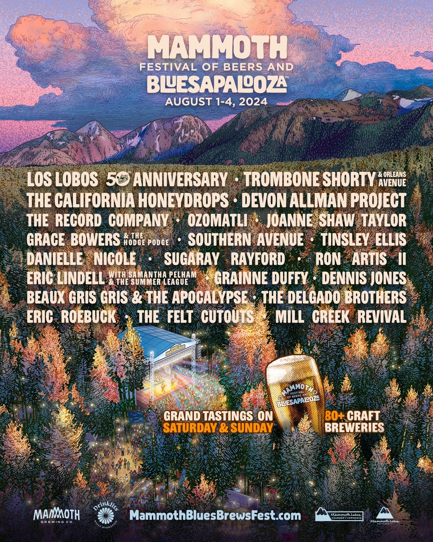 Come see us at Bluesapalooza - Aug 1-4, 2024