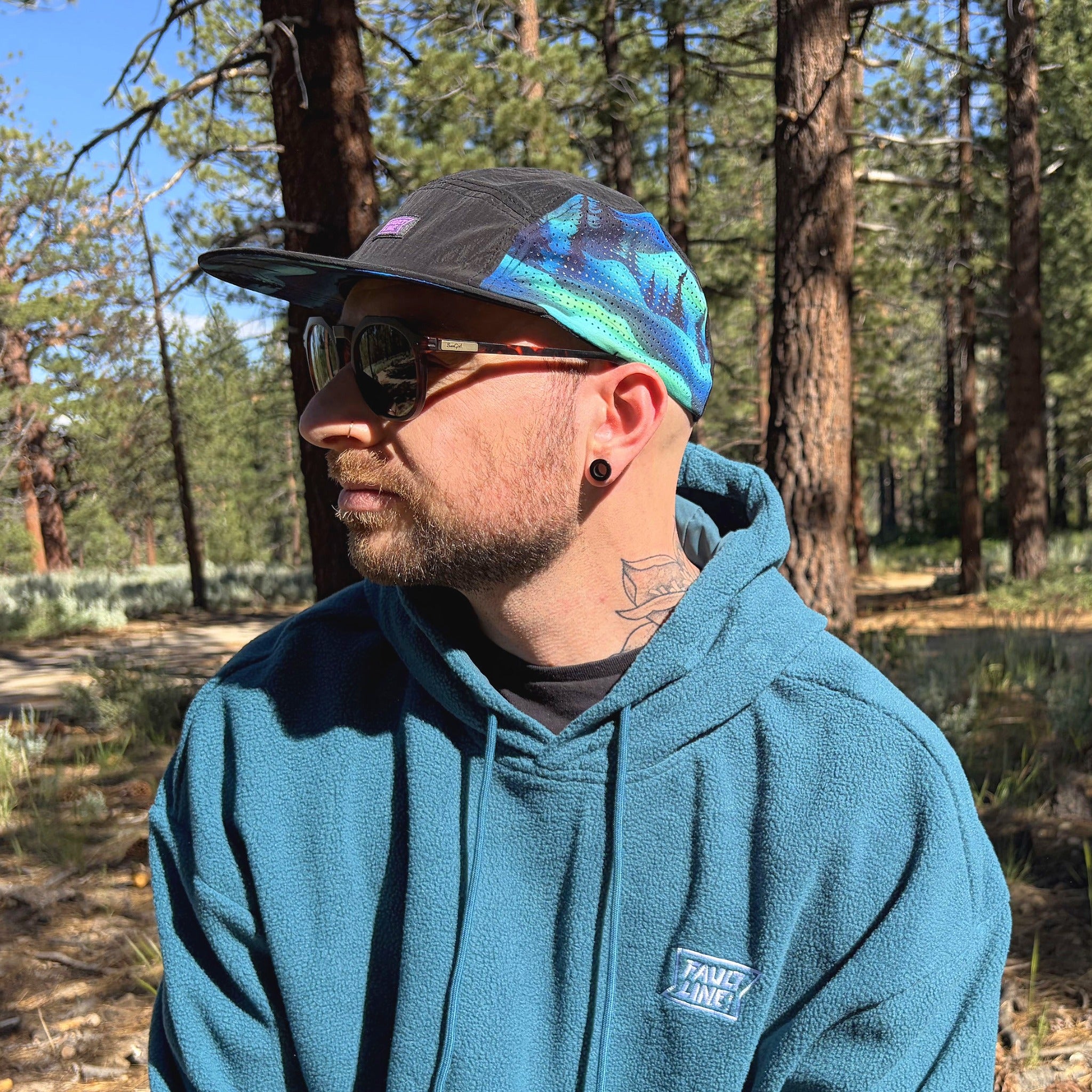 Bridgeport 5-Panel Camper Hat - Northern Lights