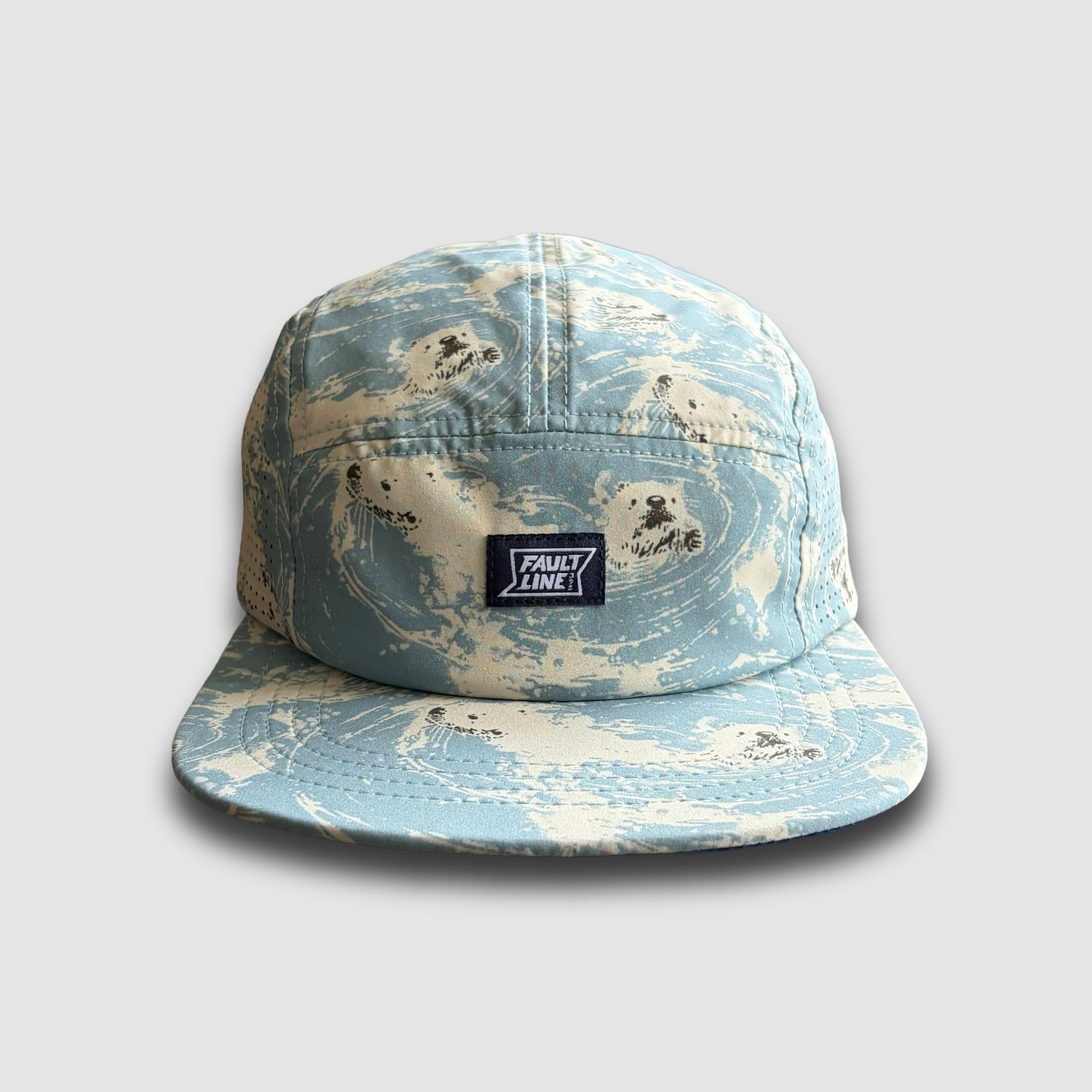 Crushable 5-Panel Camper Hat - Sea Otter