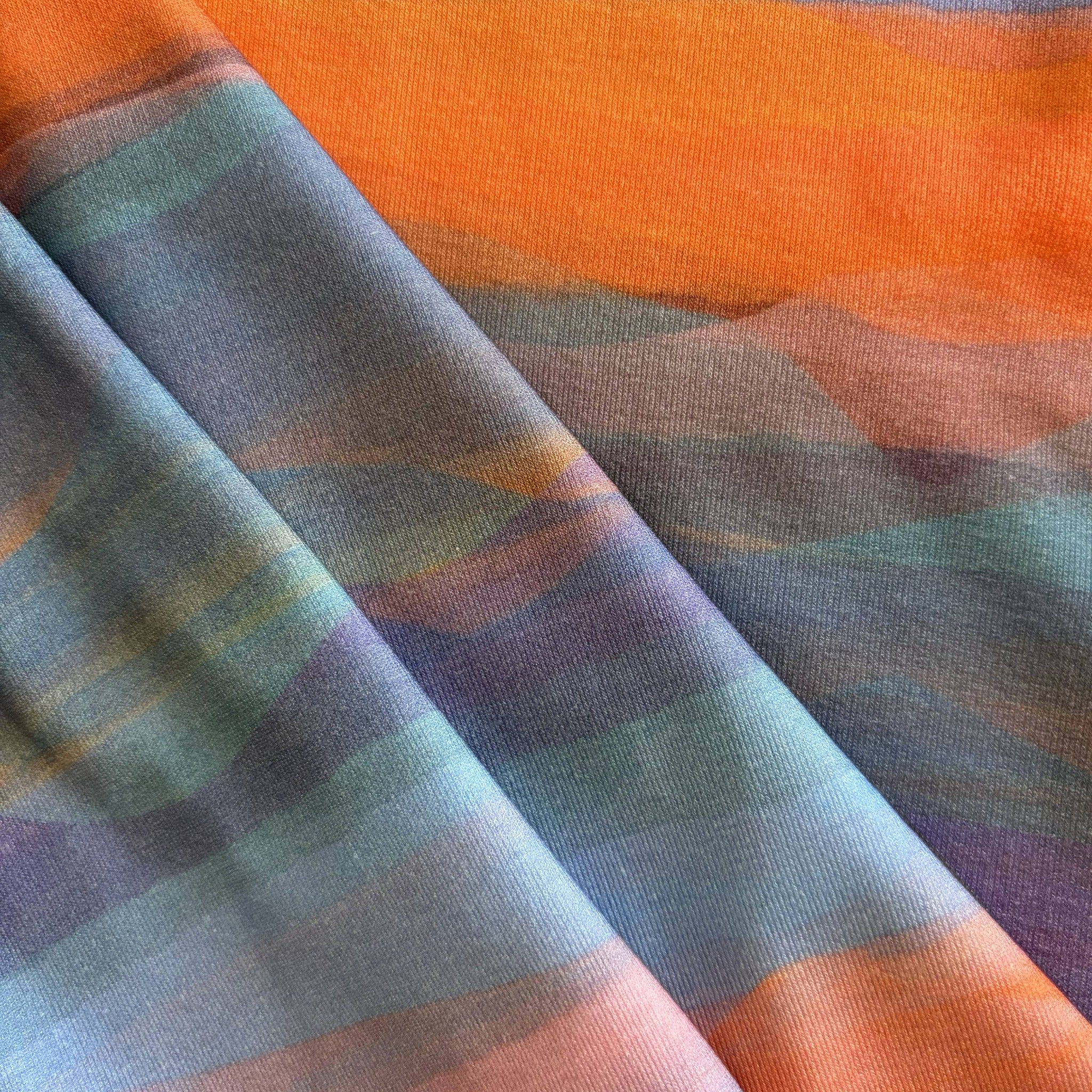 Close-up of the fabric used on the women's Carson sun hoodie from FautLine395