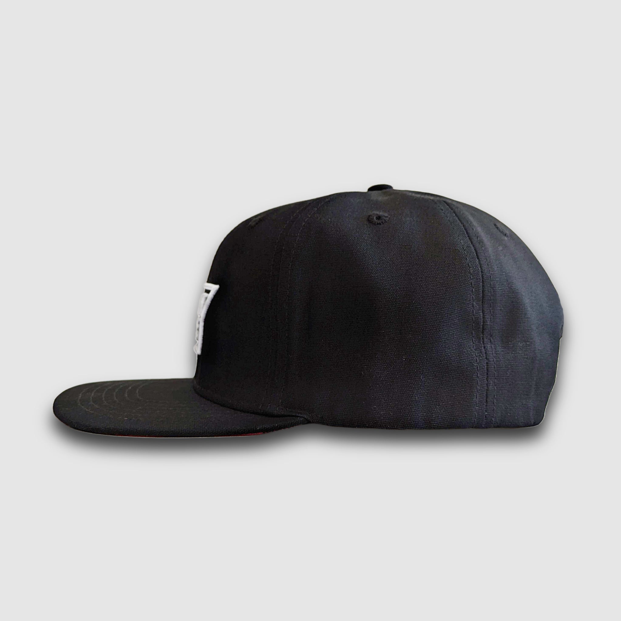 Buffalo Check Snapback - Black