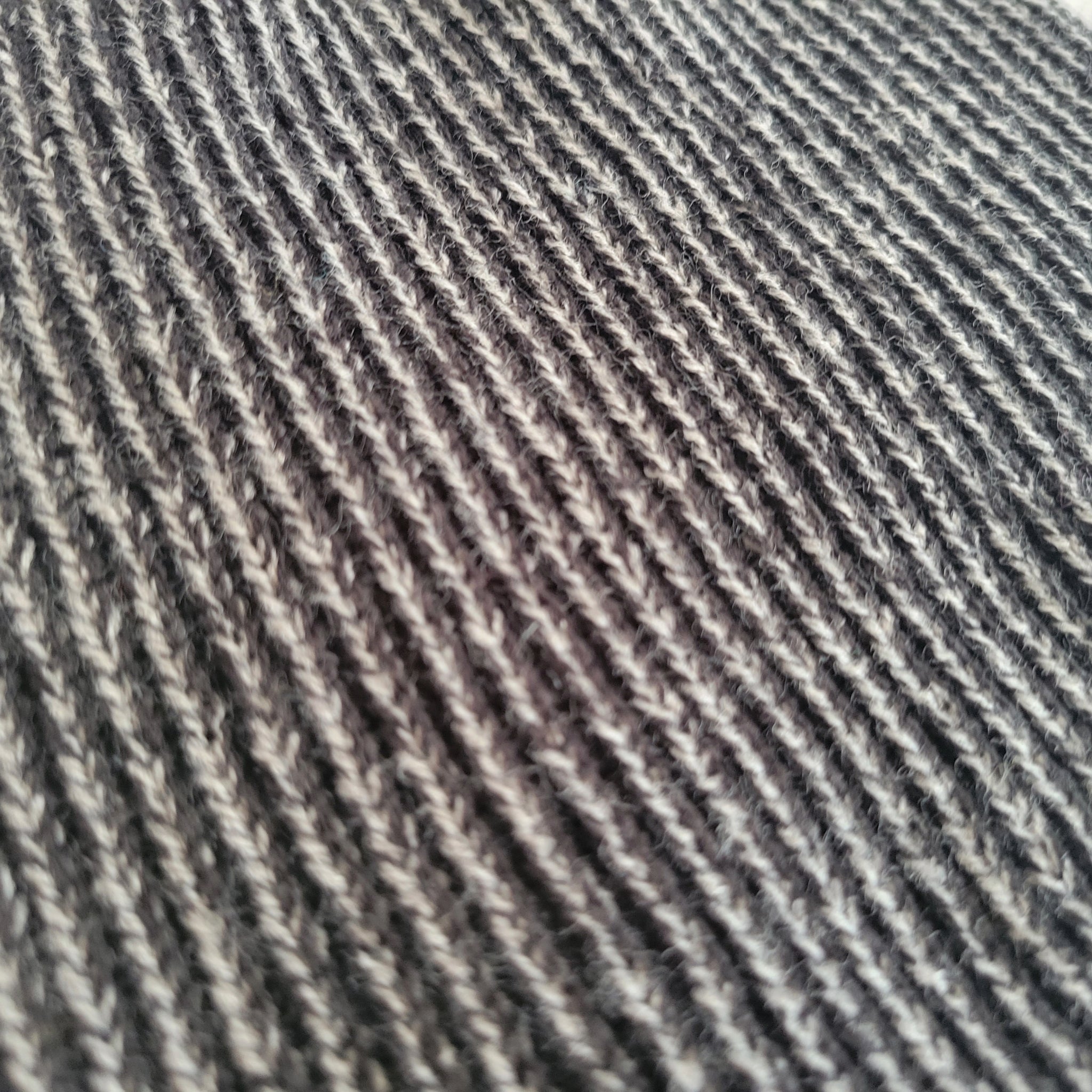 Fabric detail shot of the premium acrylic yarns used in our Broadway Beanie.