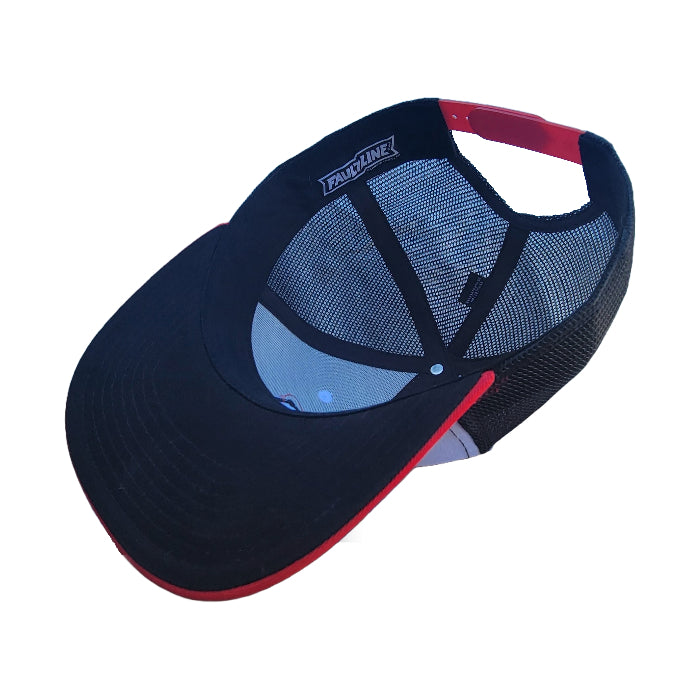Sunset Premium Trucker Hat - White/Red