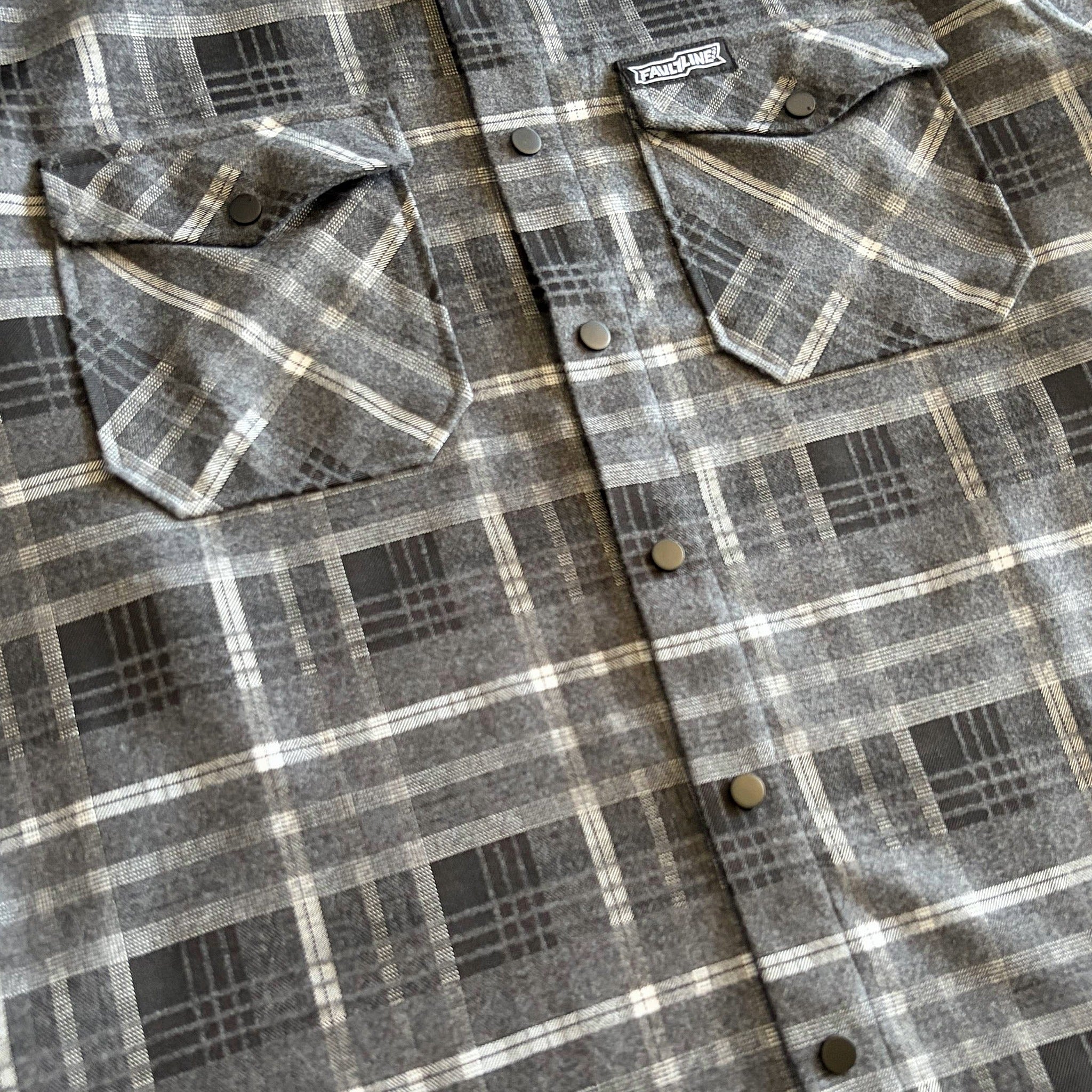 Highland Tech Flannel - Dark Heather Gray/Black