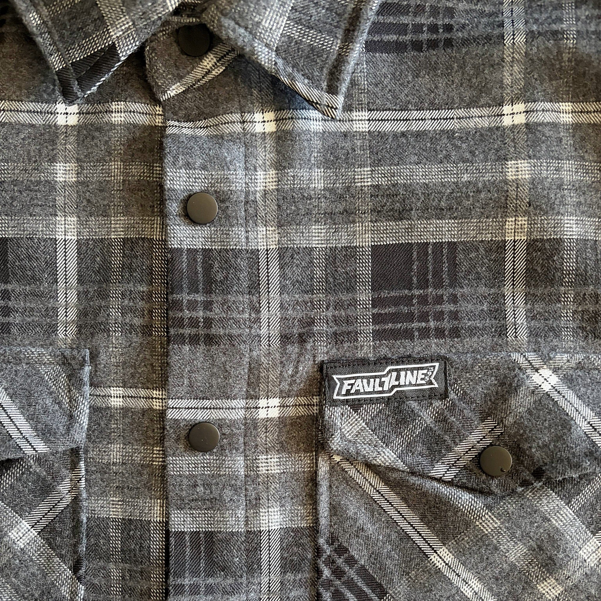 Highland Tech Flannel - Dark Heather Gray/Black