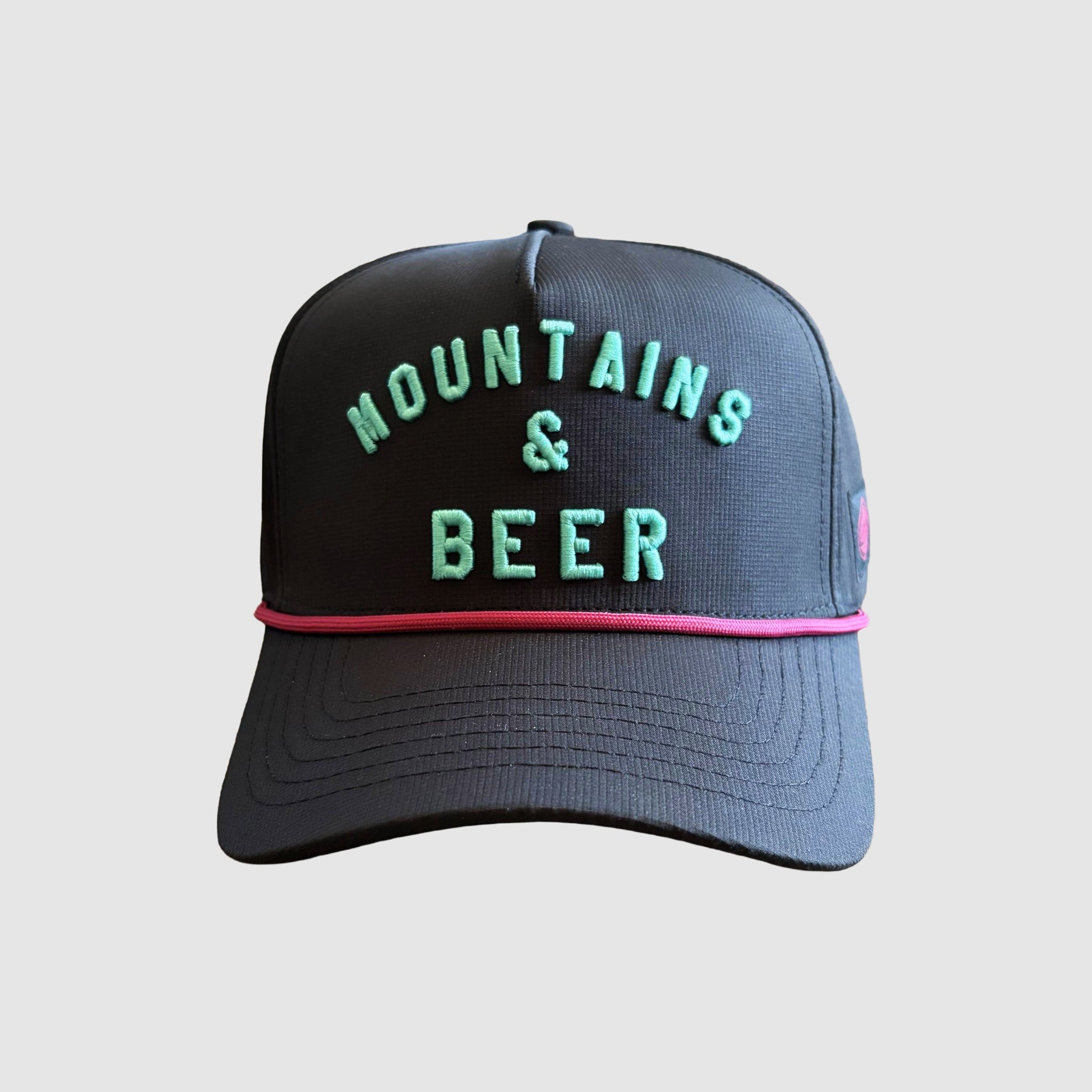 F395 x Distant Brewing Mountains & Beer Hat - Black