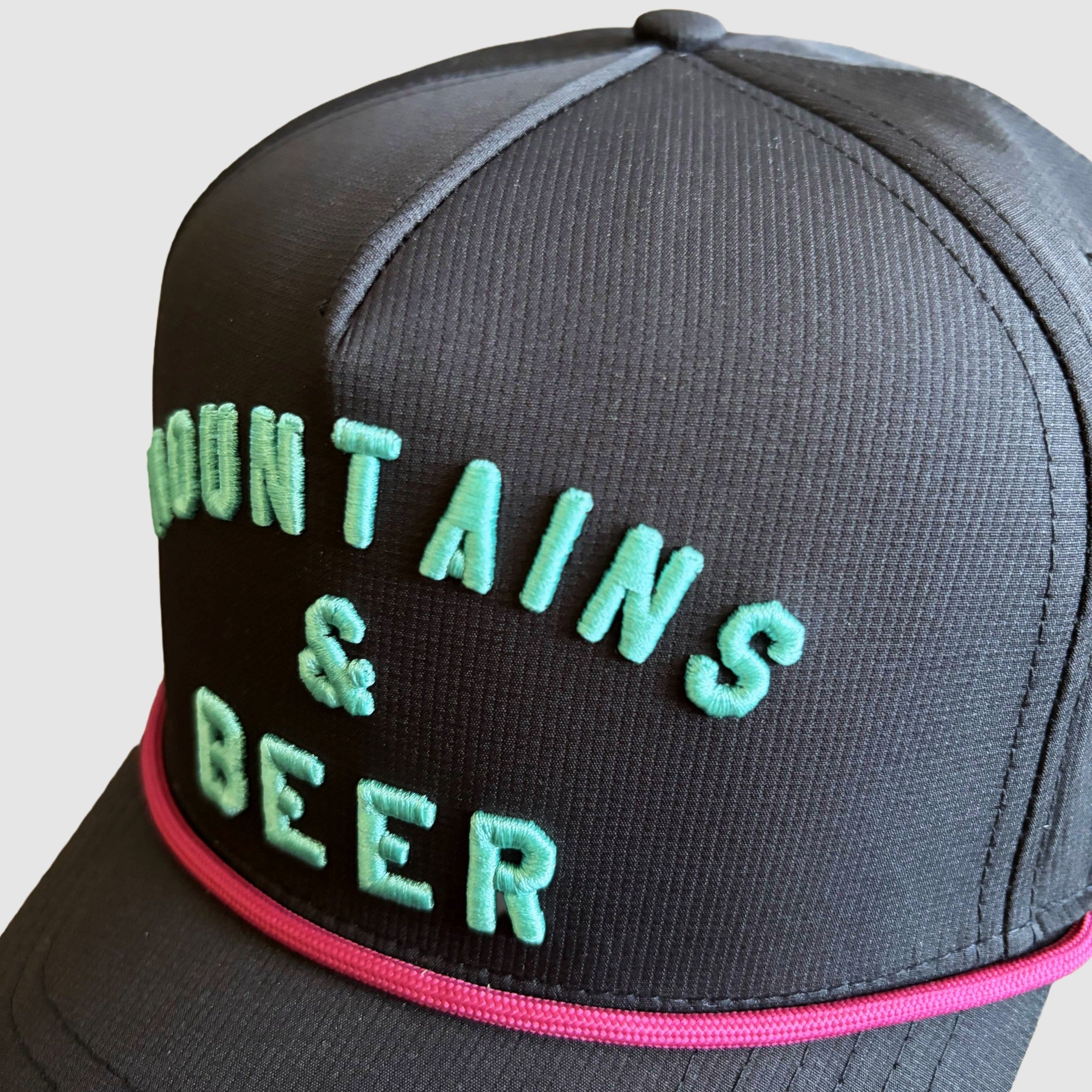 F395 x Distant Brewing Mountains & Beer Hat - Black