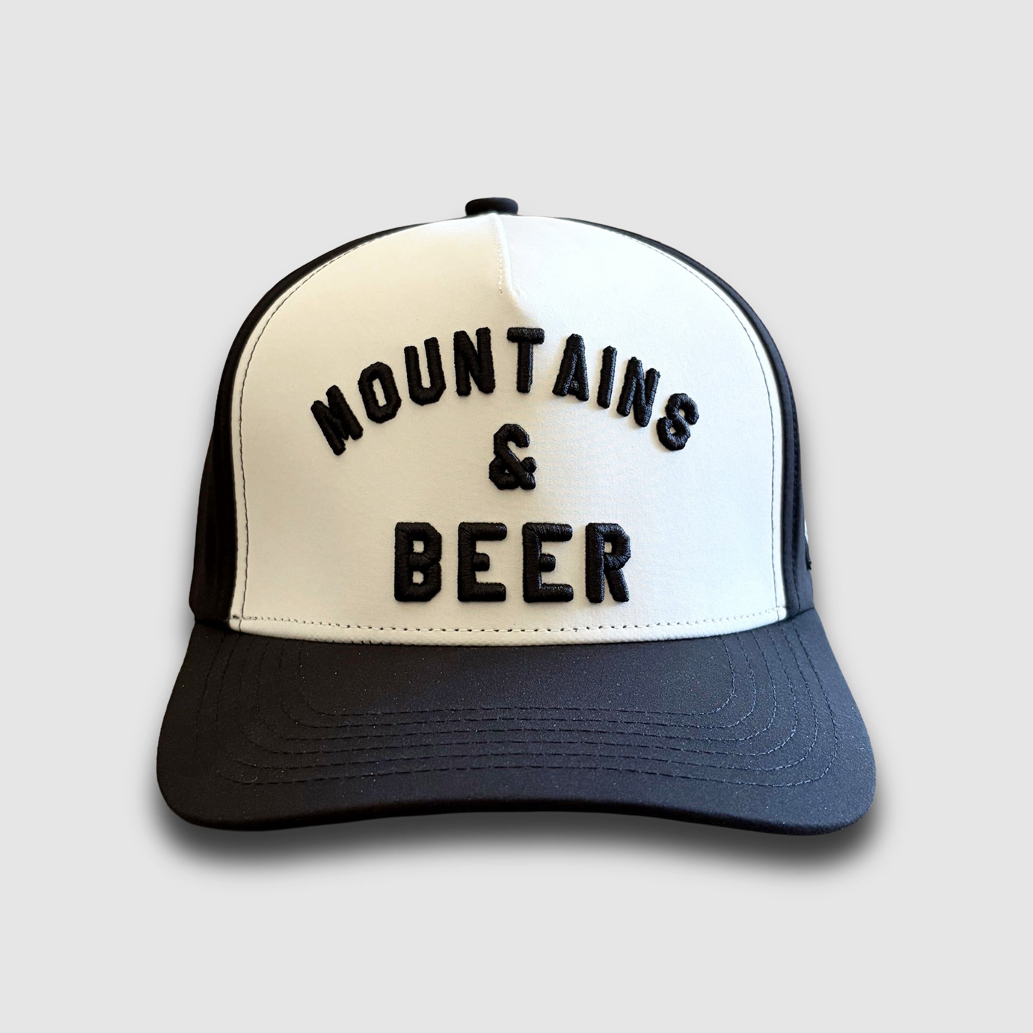F395 x Distant Brewing Mountains & Beer Hat - Black/White