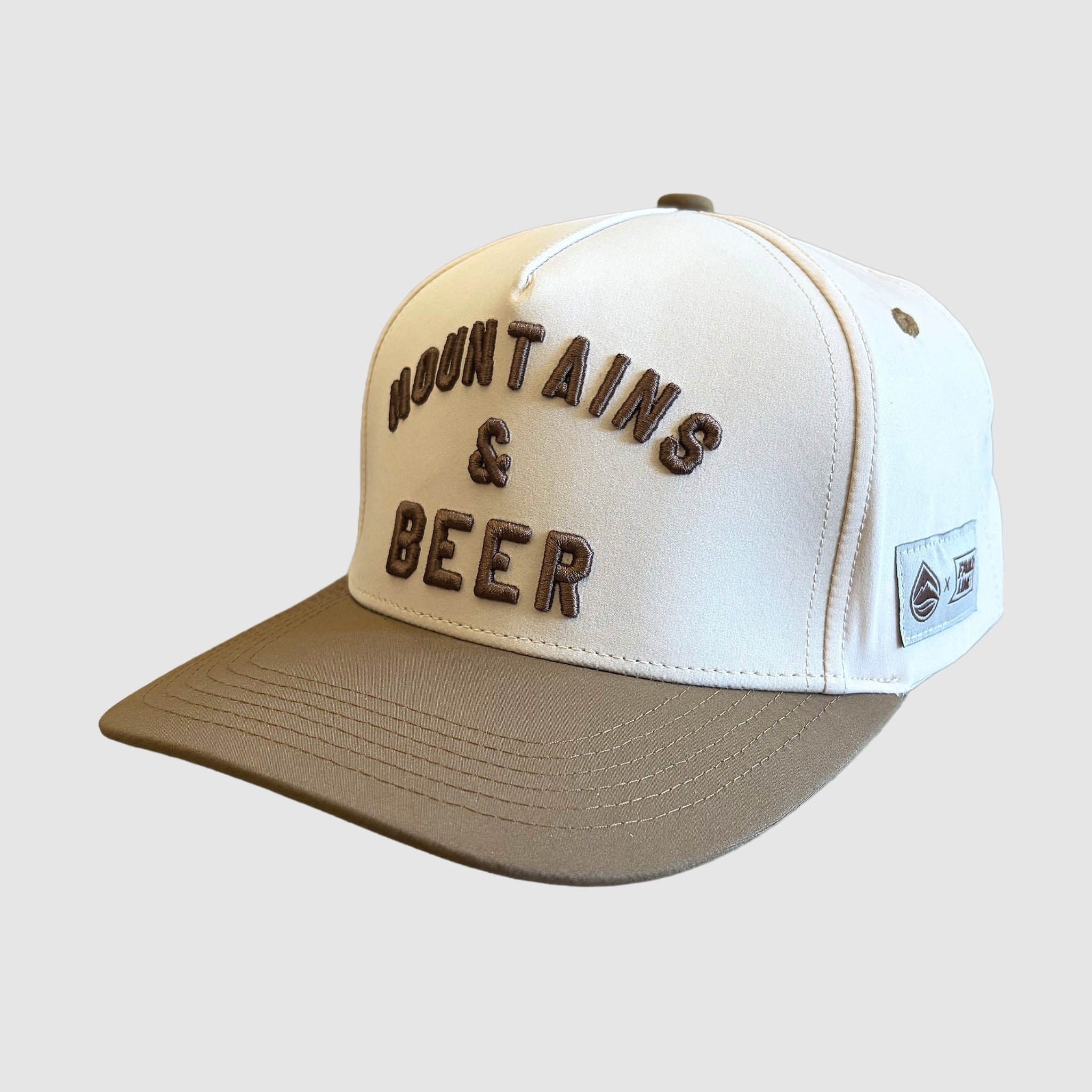 F395 x Distant Brewing Mountains & Beer Hat - Sand/Brown