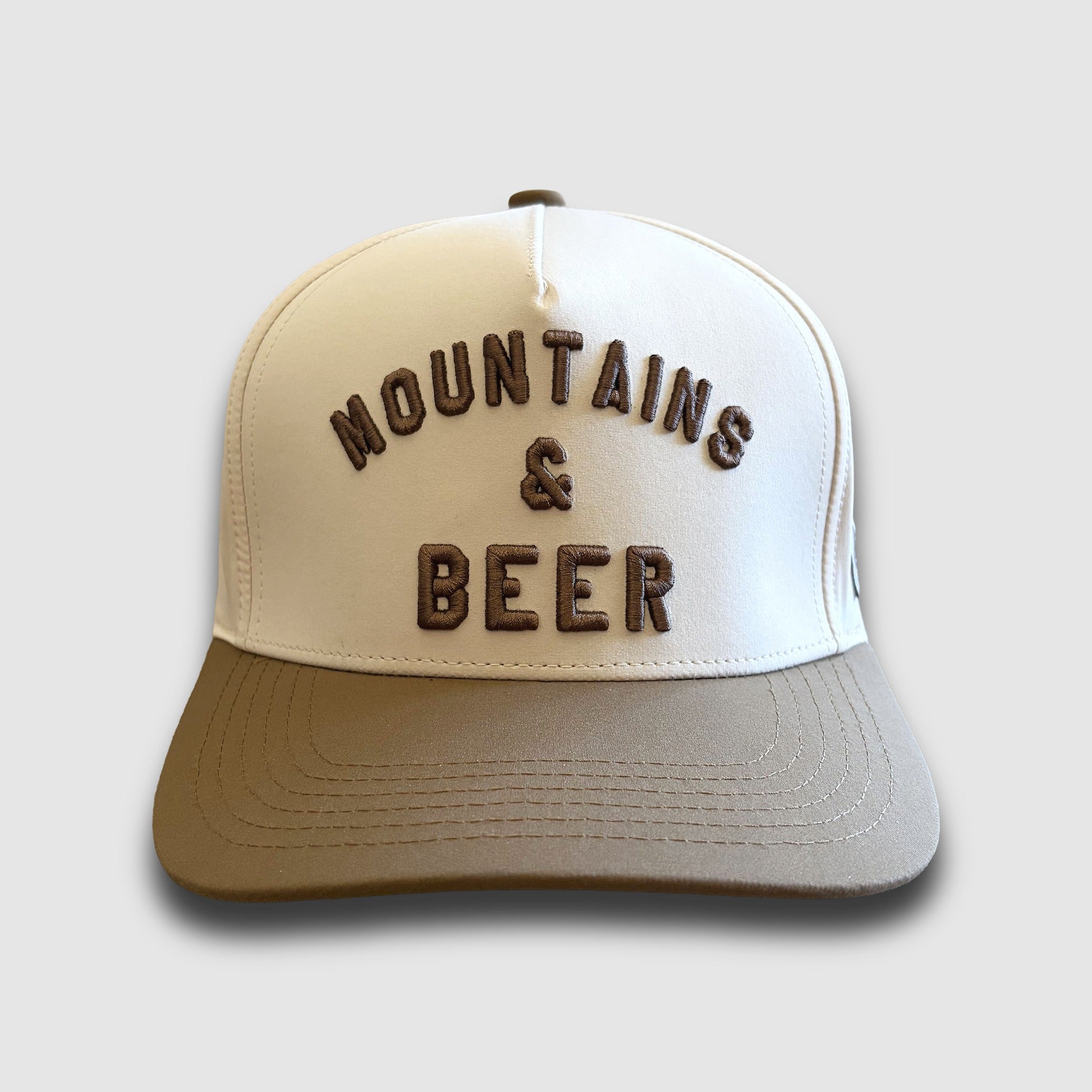 F395 x Distant Brewing Mountains & Beer Hat - Sand/Brown