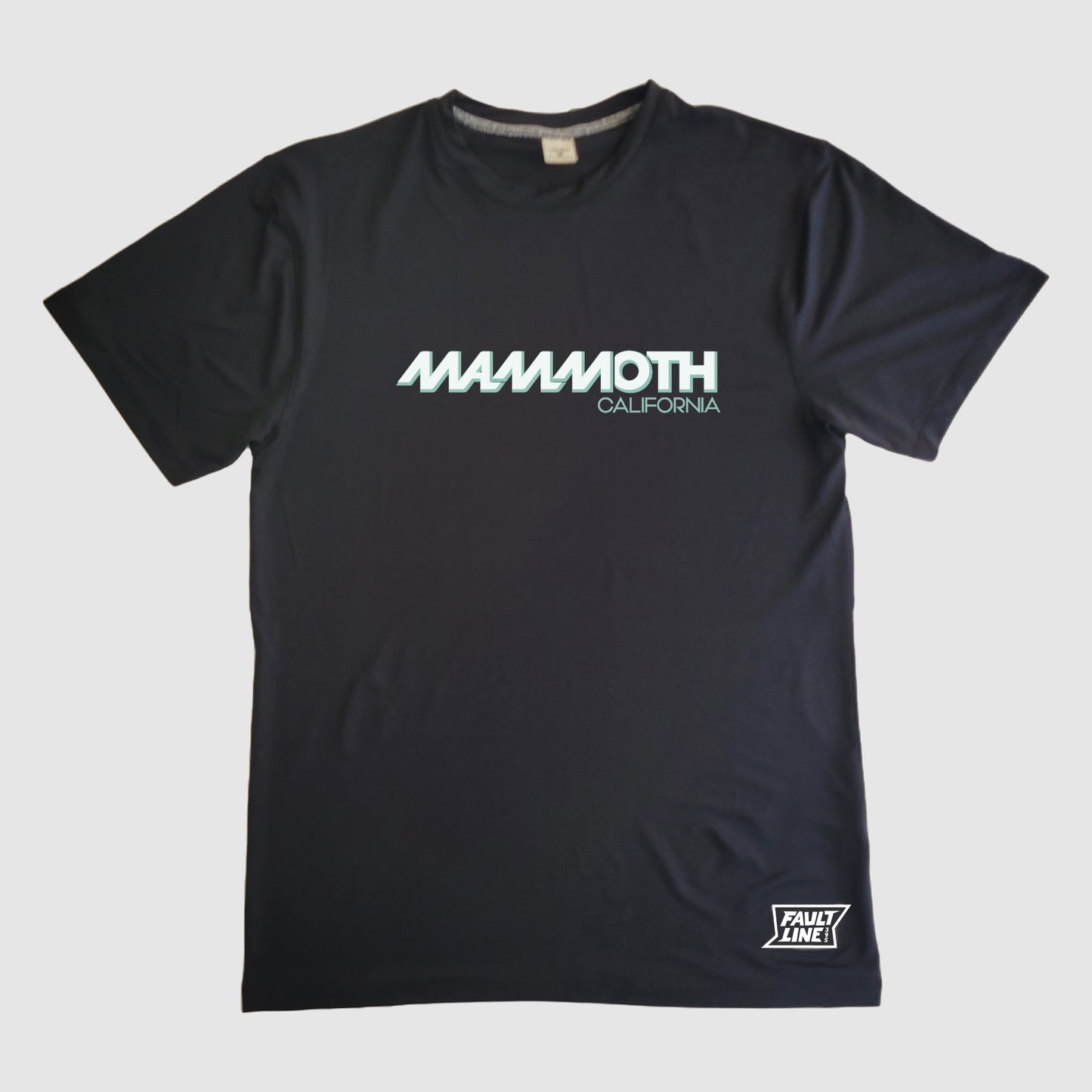 Mammoth, CA Stretch Tech Tee - Black