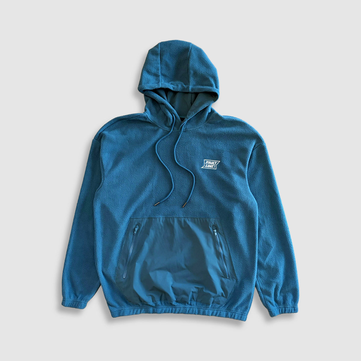 Stretch Microfleece Hoodie - Dark Teal