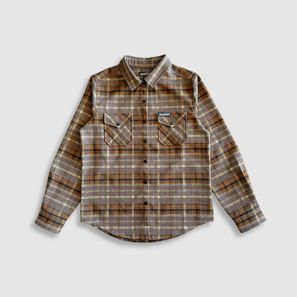 Women's Highland Tech Flannel - Brown/Tan