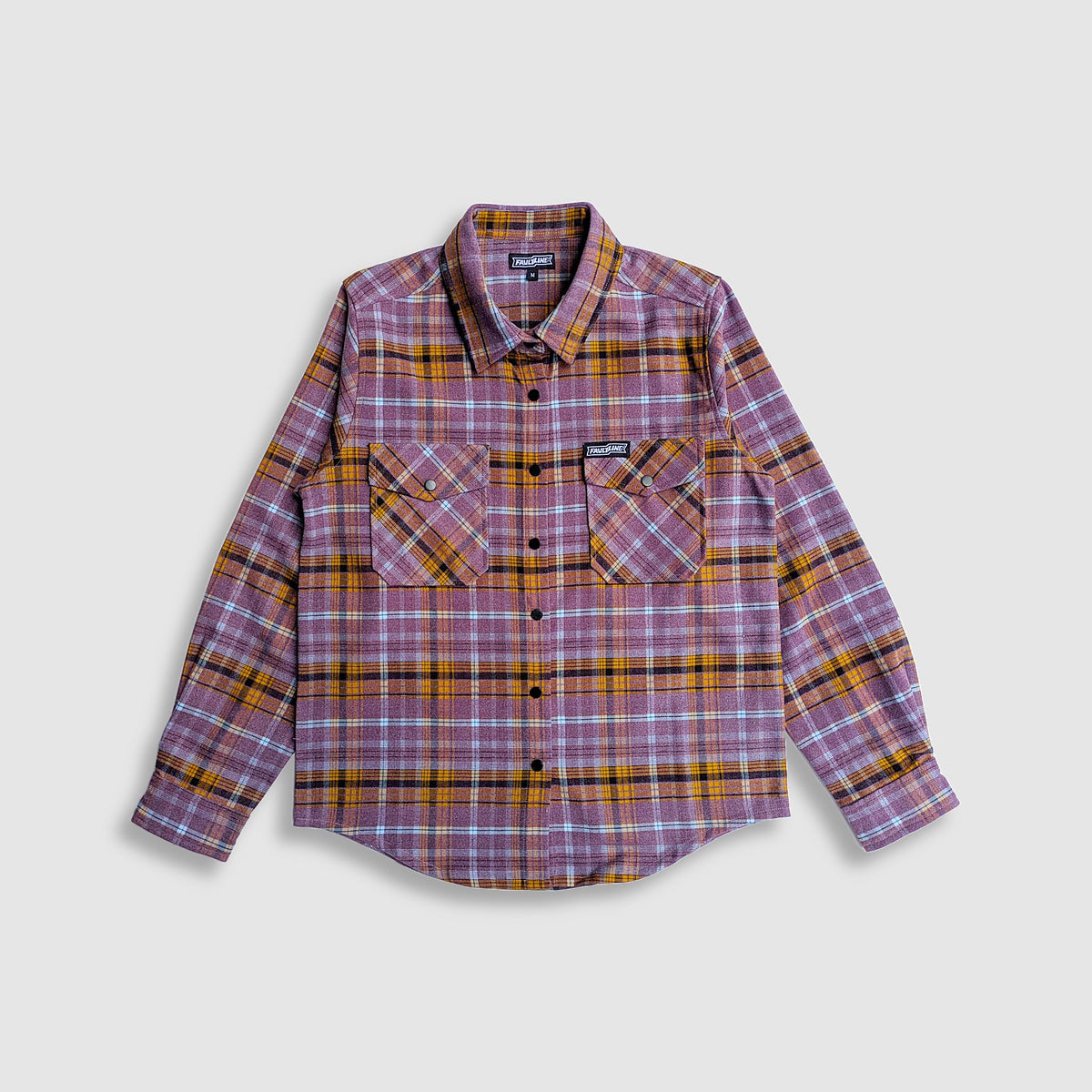 Women's Highland Tech Flannel - Lilac/Gold