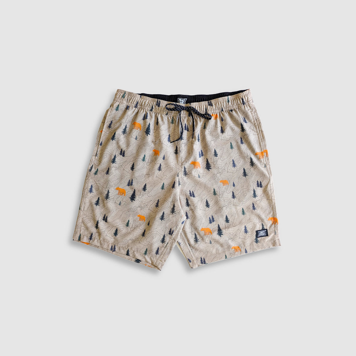 Langley Tech Short - Khaki/Bear