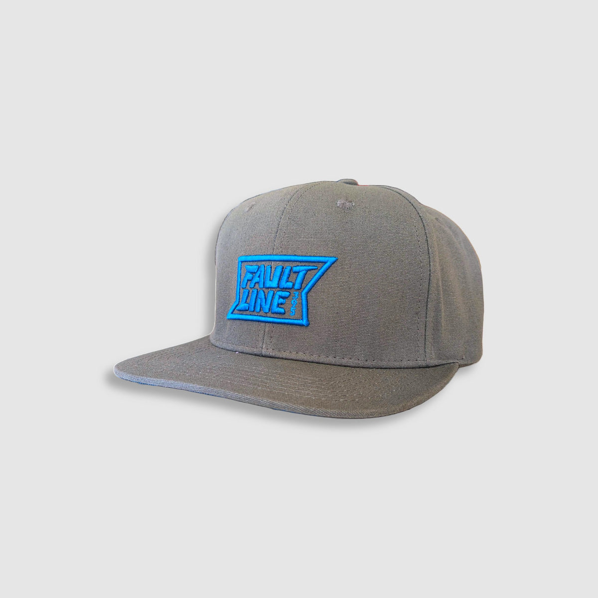 Buffalo Check Snapback - Grey