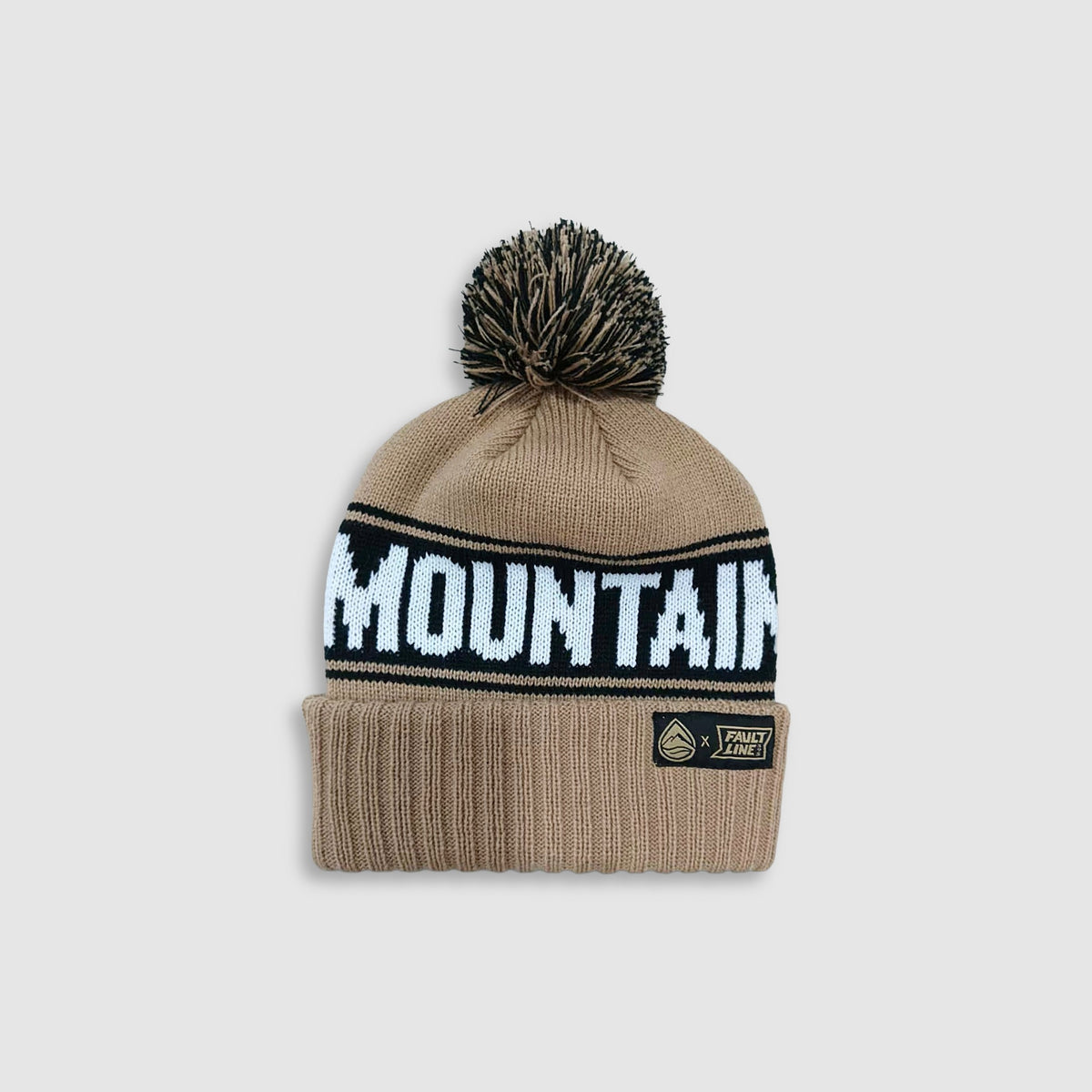 F395 X Distant Brewing Mountains & Beer Beanie - Tan