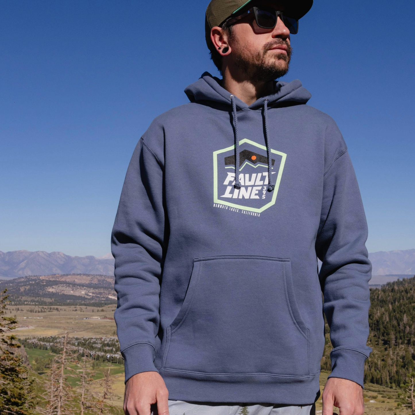 Sunset Hoodie - Storm Blue