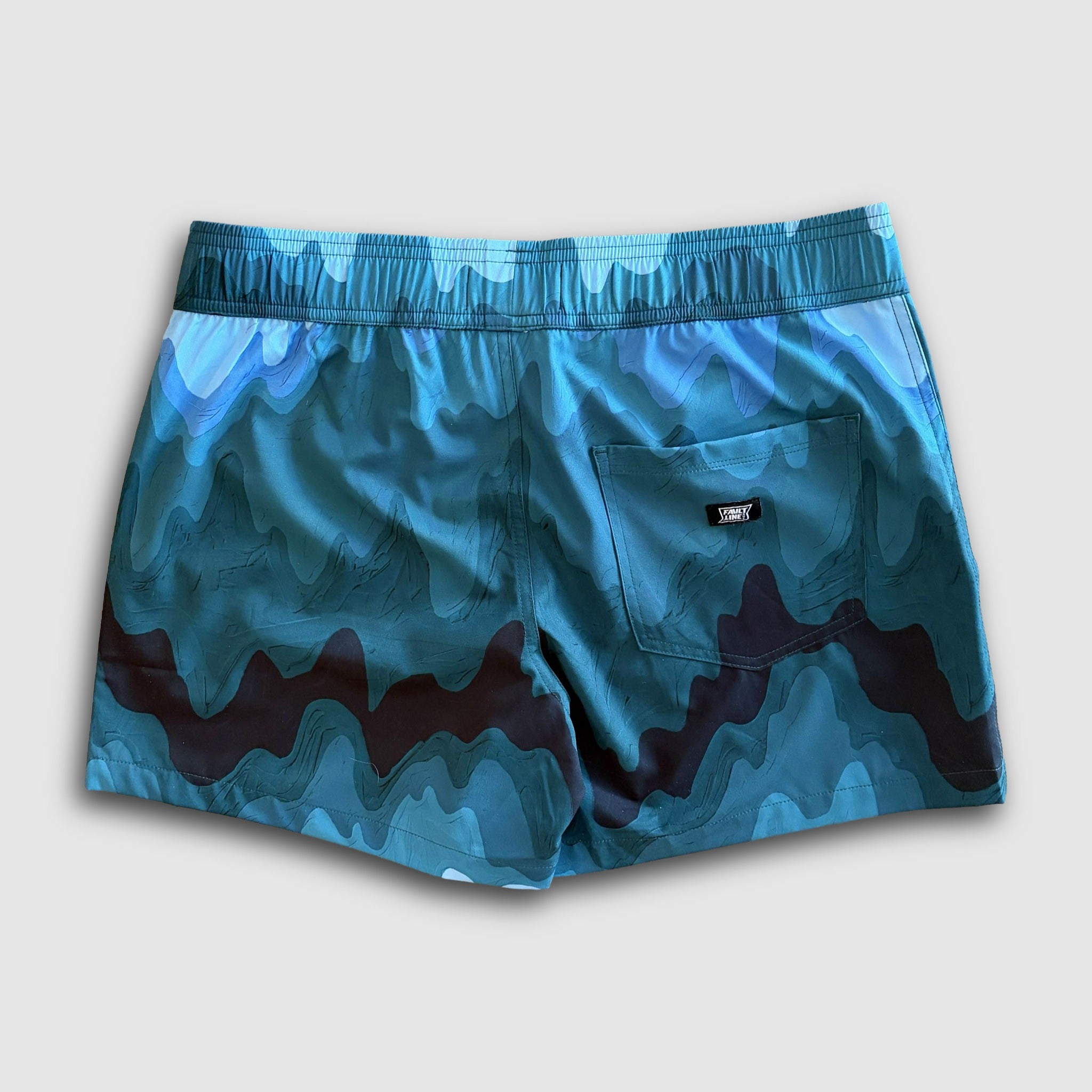 Women's Tech Short - Mountain Waves