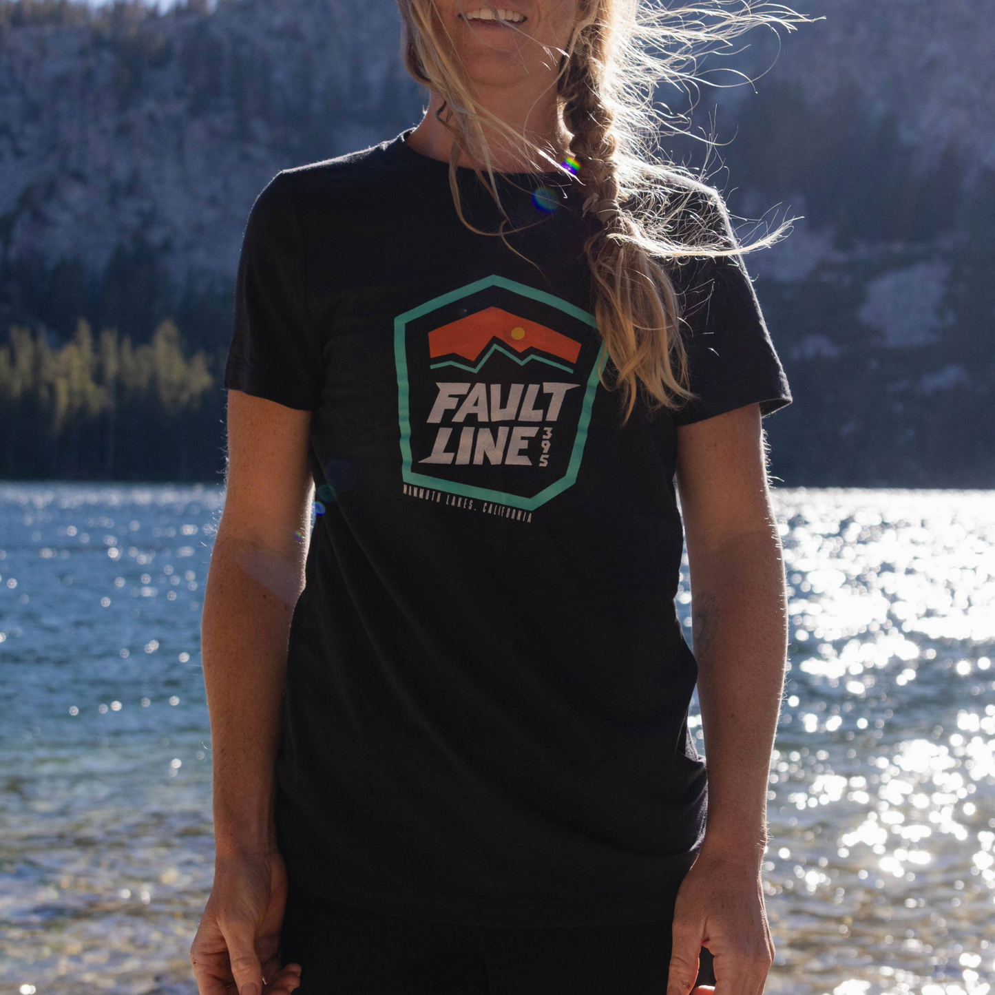 Women's Sunset Tee - Black