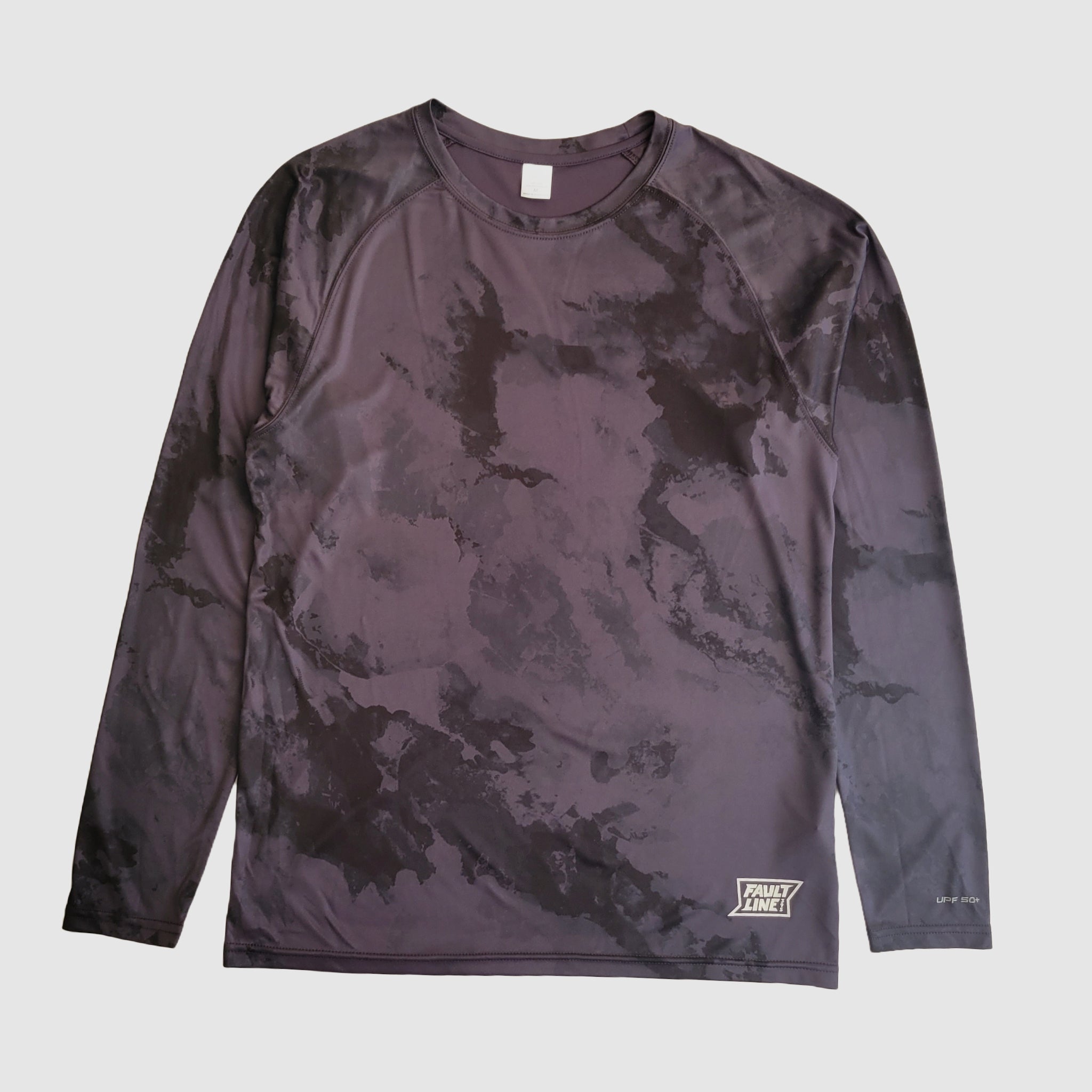 UV Tech Tee L/S - Graphite/Black