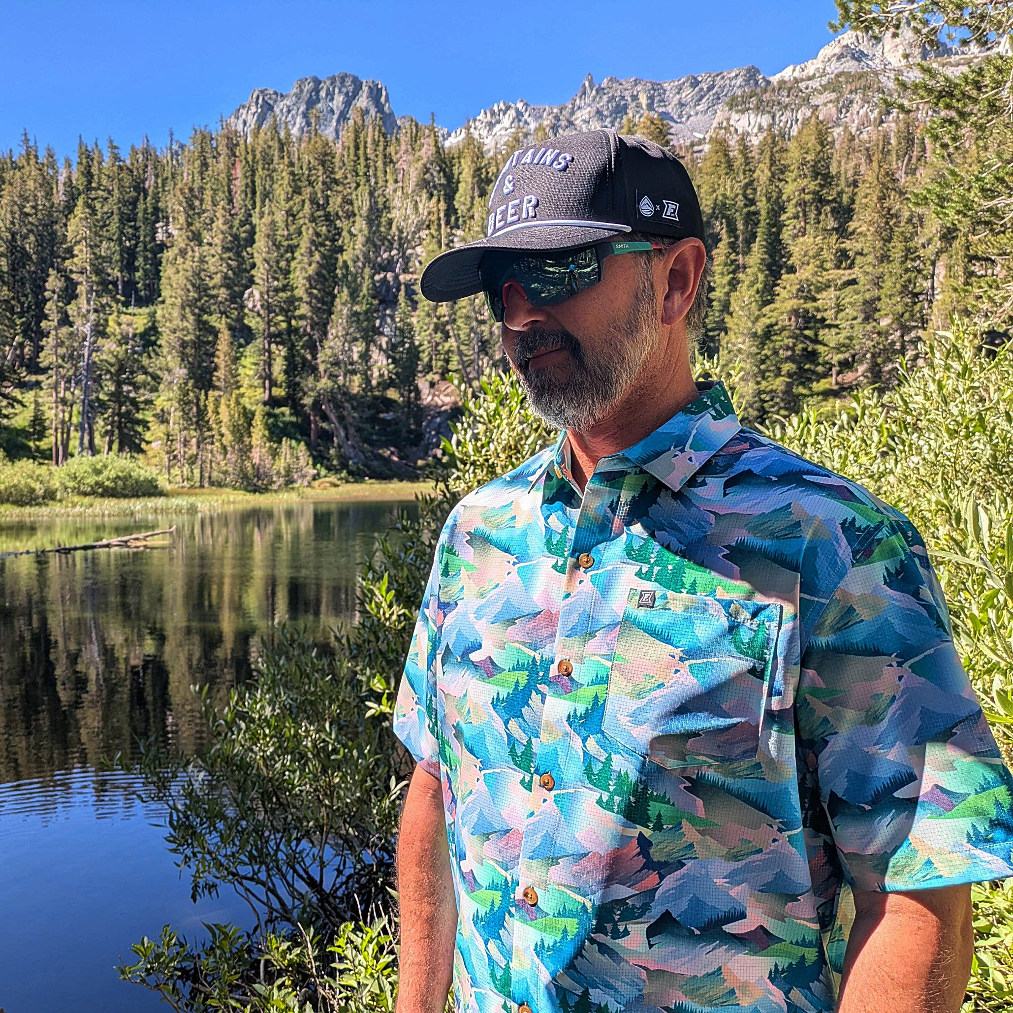 F395 x Distant Brewing Mountains & Beer Snapback - Black