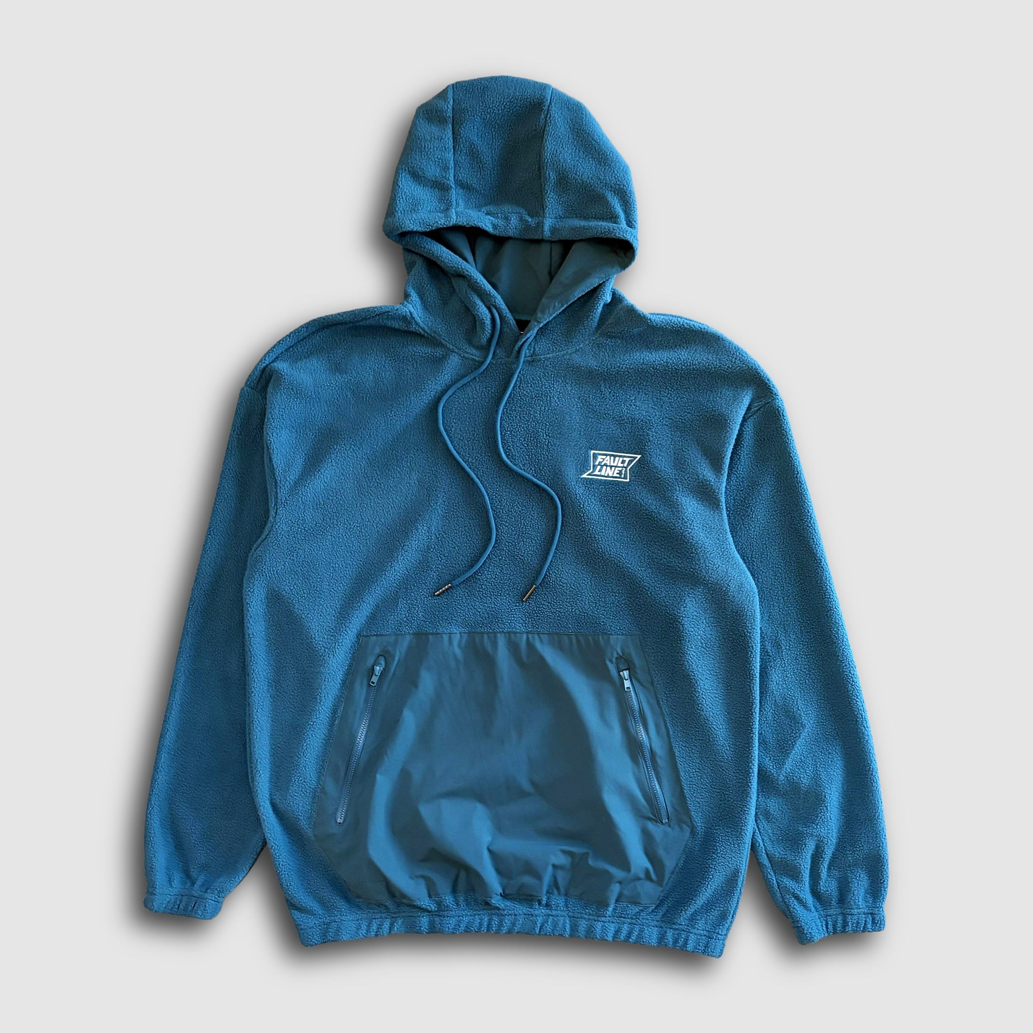 Stretch Fleece Hoodie - Dark Teal