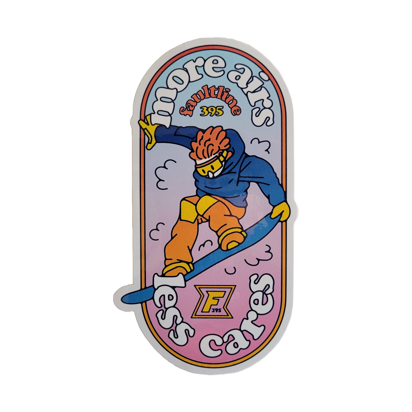 More Airs Sticker