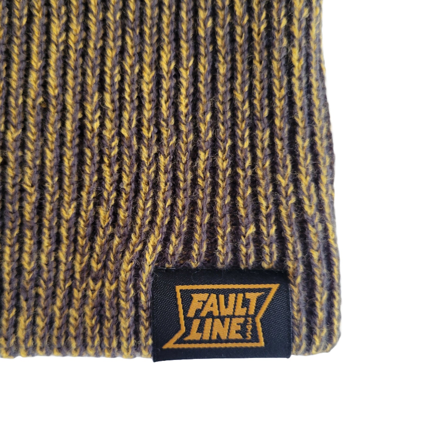 Broadway Beanie - Charcoal/Gold