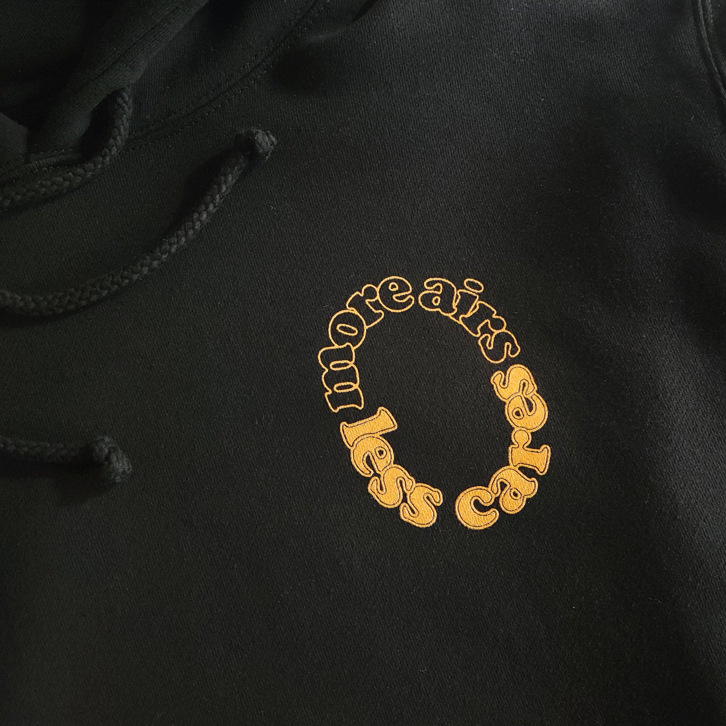 More Airs Hoodie - Black