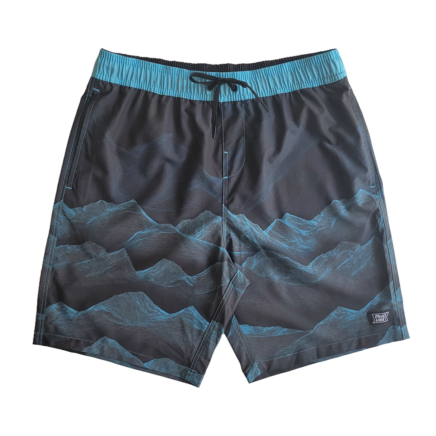 Langley Stretch Short - Mountain Print