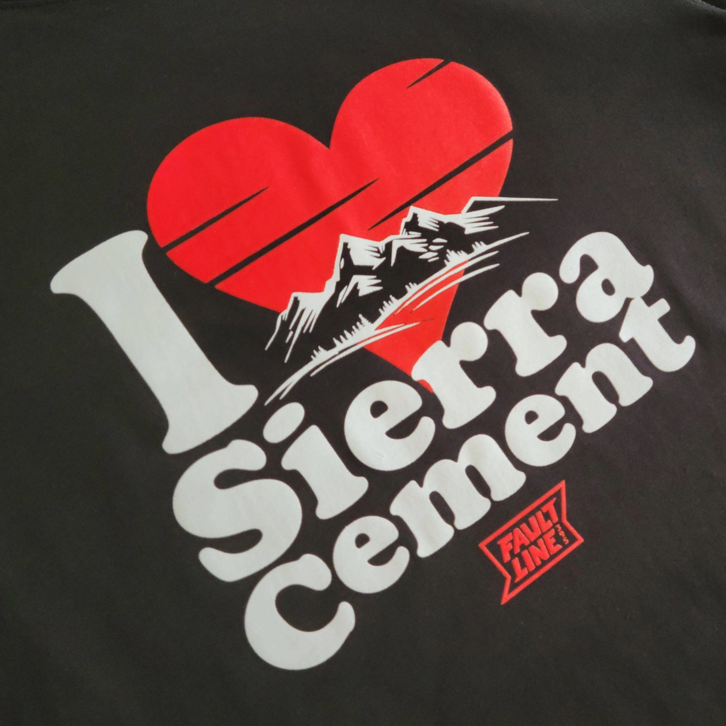 Sierra Cement Tee - Black