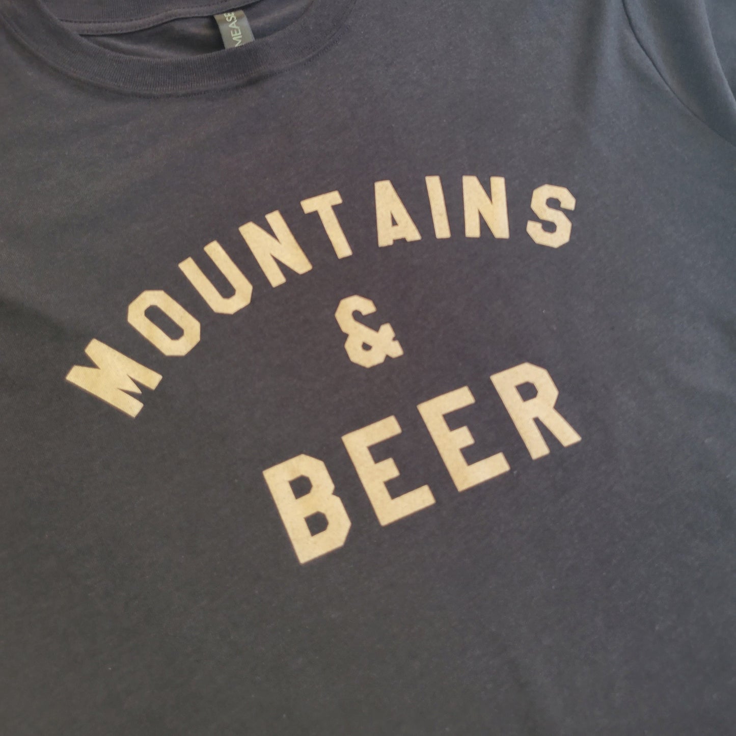 Mountains & Beer L/S Tee - Black (Distant Brewing Collab)