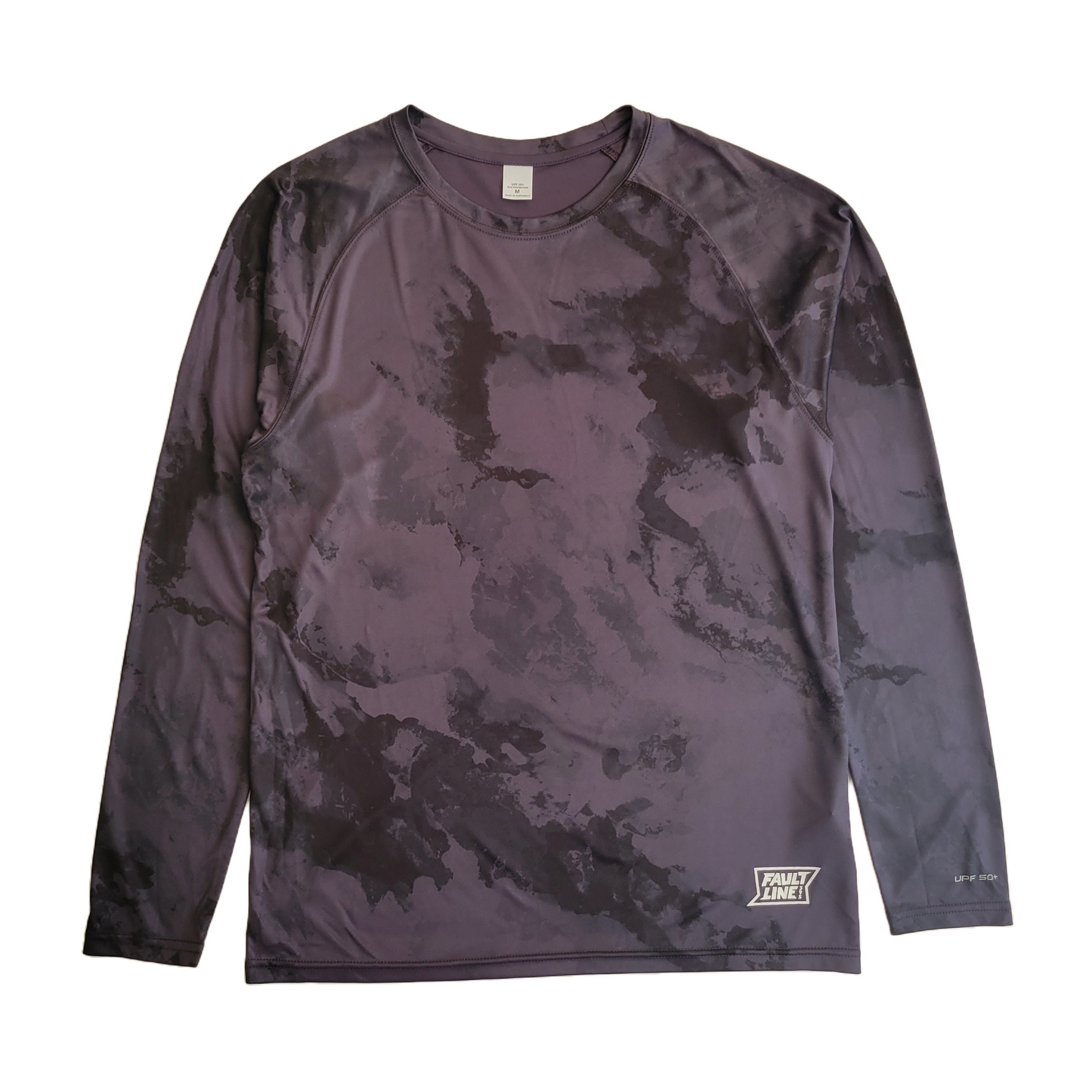 Sherwin Tech Tee L/S - Graphite Lake Print