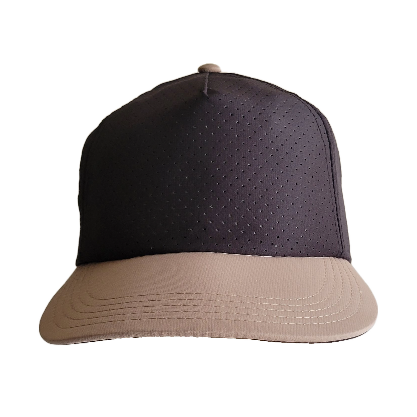 Crushable Tech Hat - Black/Khaki