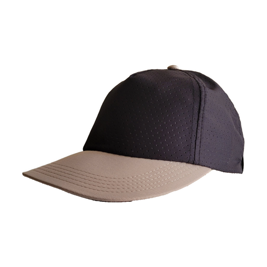 Crushable Tech Hat - Black/Khaki