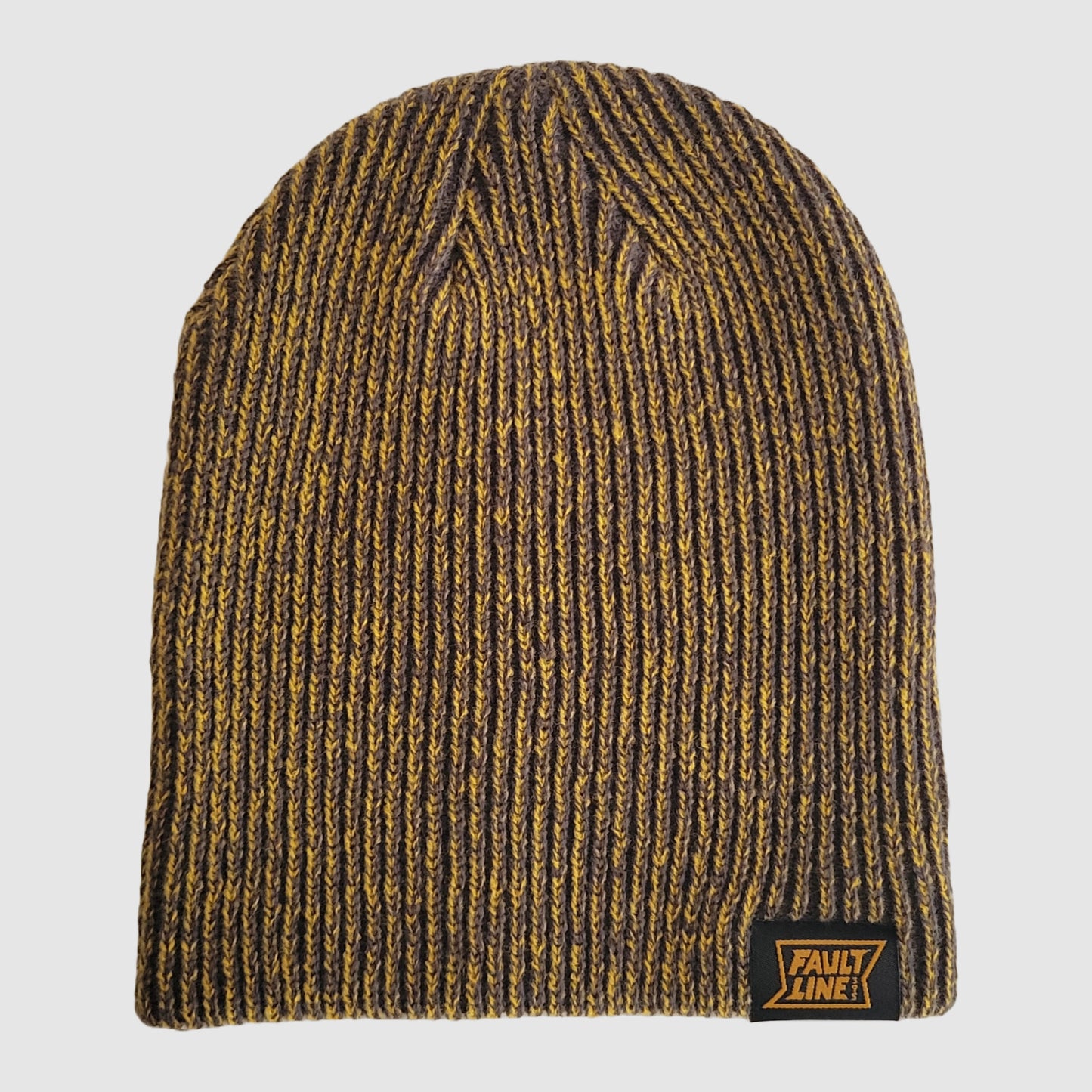 Broadway Beanie - Charcoal/Gold