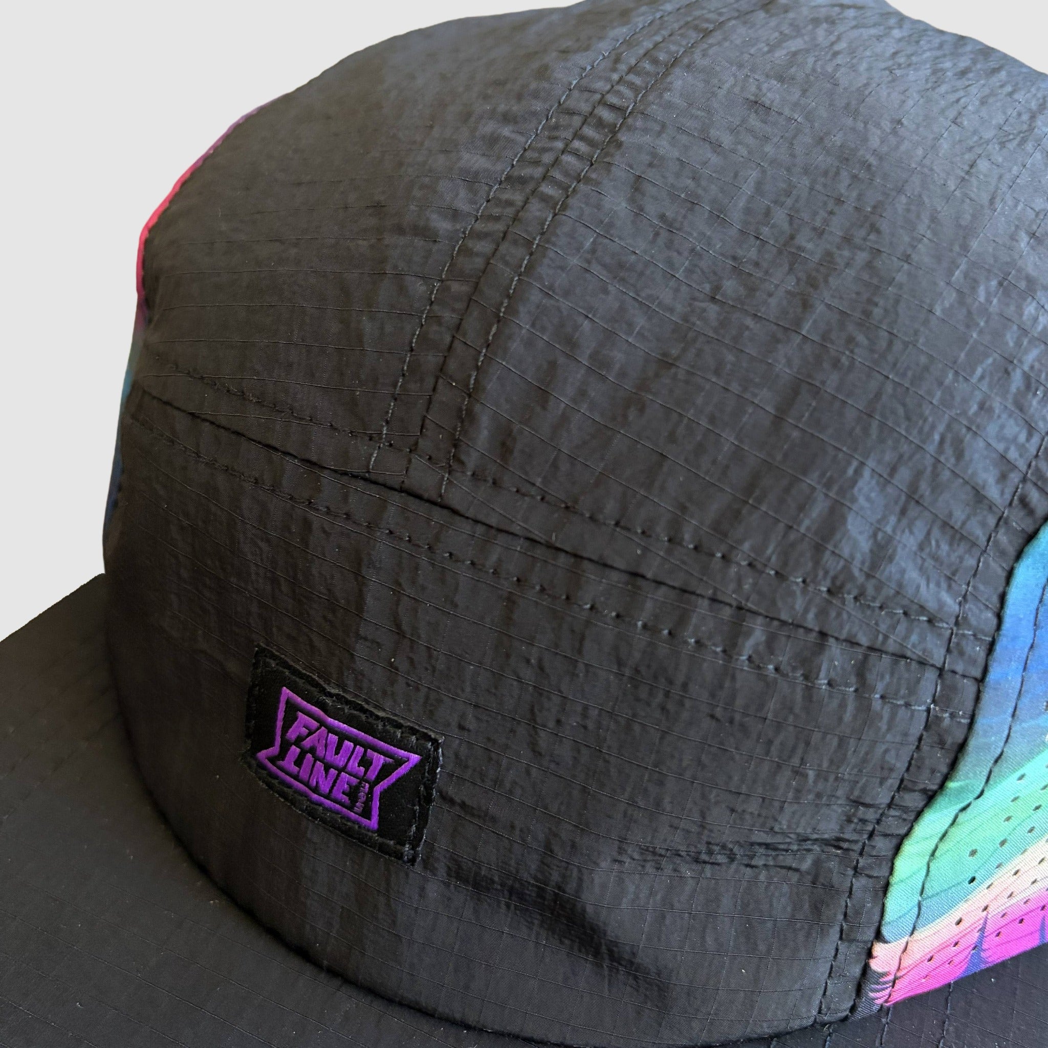 Bridgeport 5-Panel Camper Hat - Northern Lights | Faultline395