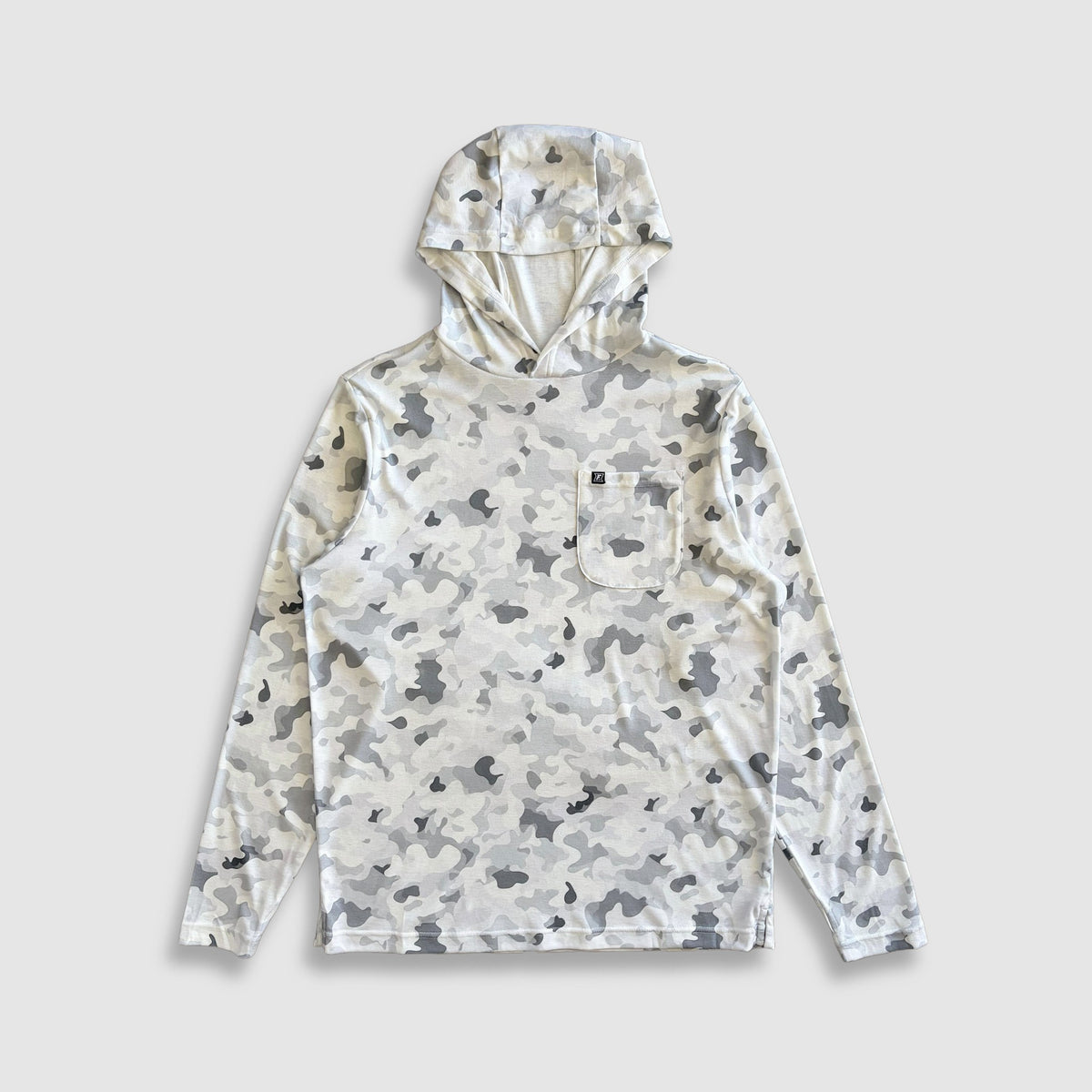 Carson Sun Hoodie - Snow Camo