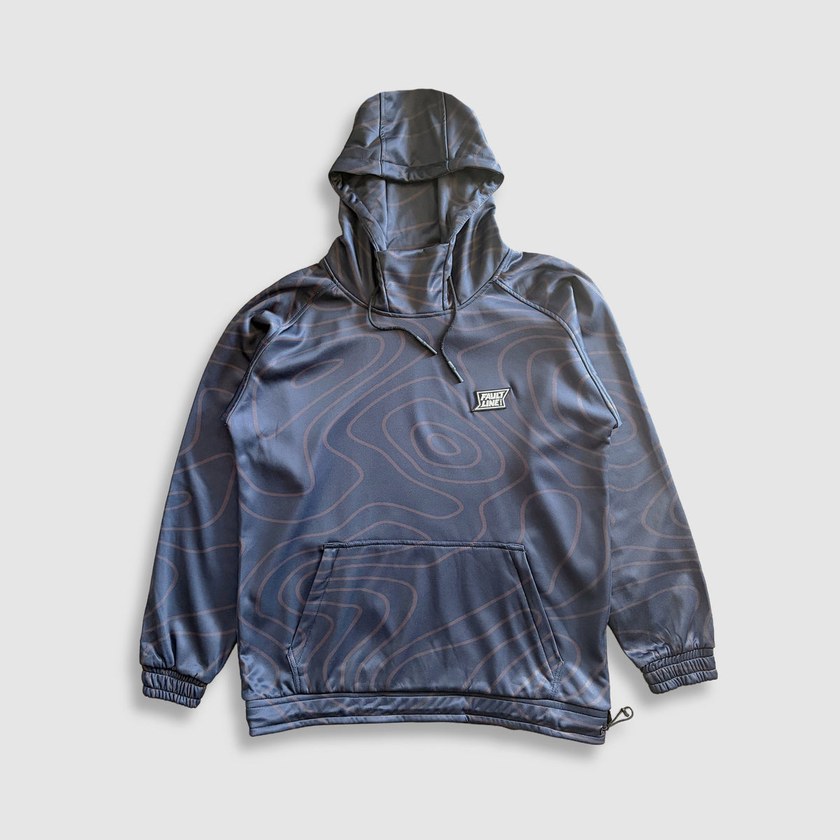 Coaster Riding Hoodie - Graphite Topo
