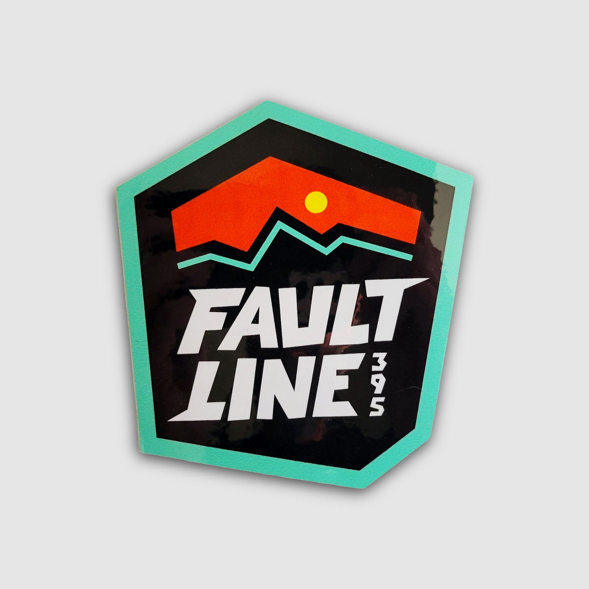 Mountain Sunset Sticker