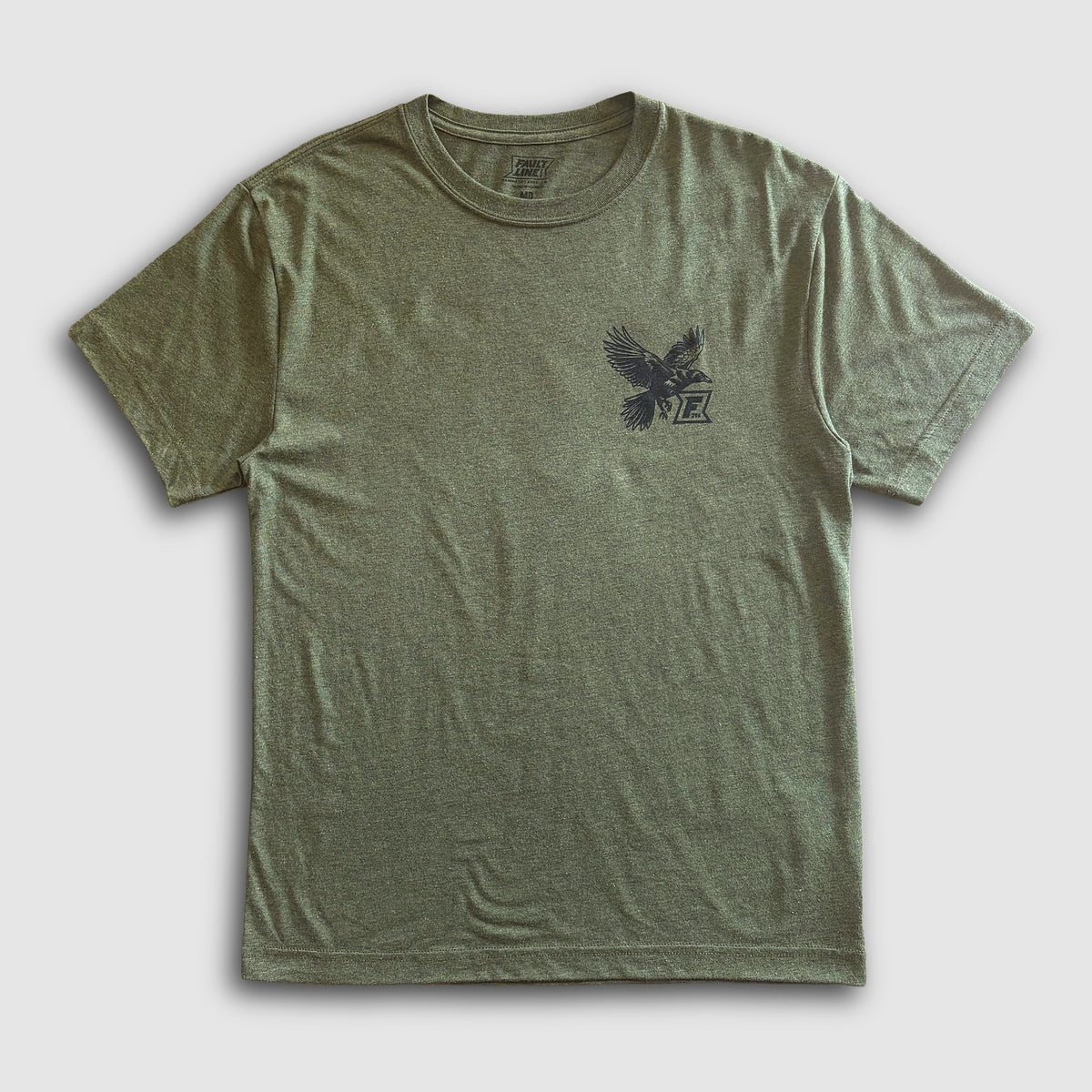 Never Fly South T-Shirt - Olive
