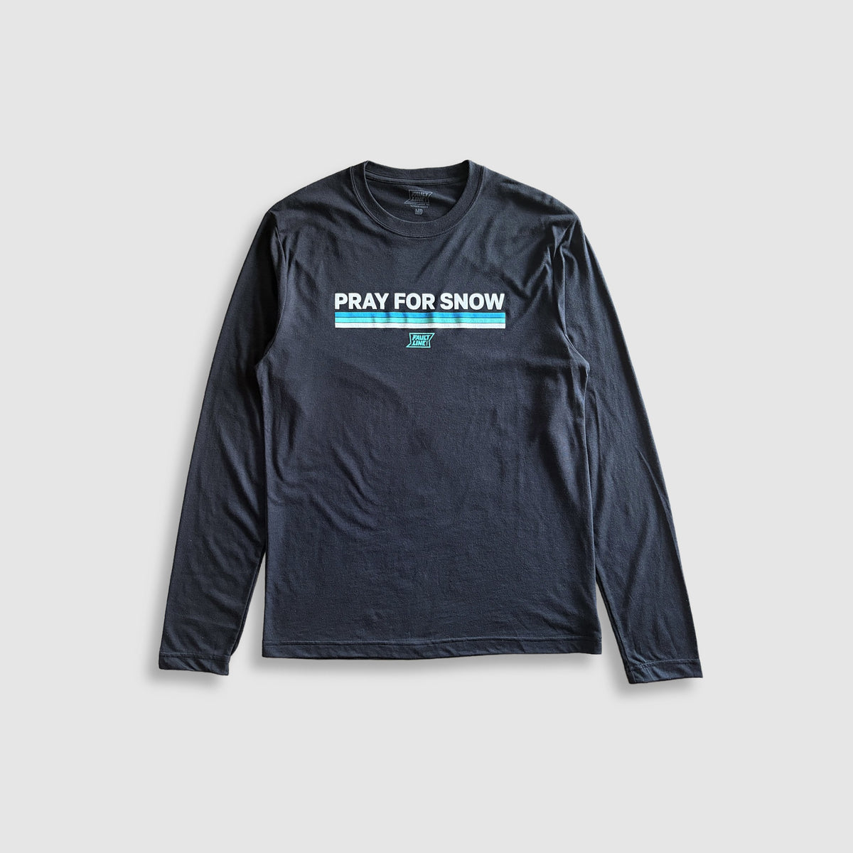 Pray For Snow Long Sleeve T-Shirt - Black