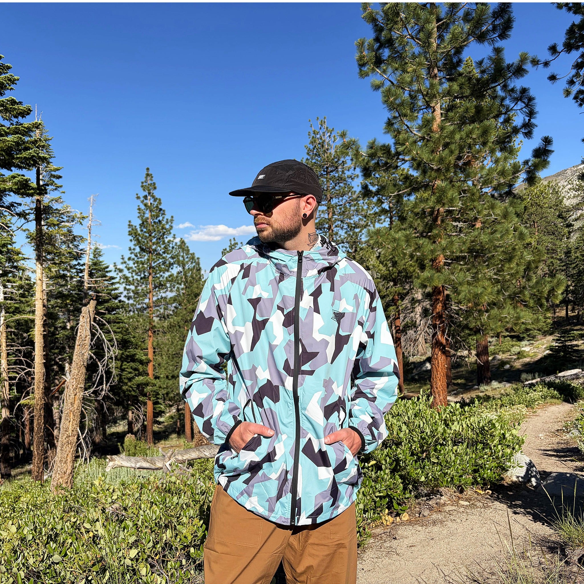 Sierra Shell Waterproof Jacket - Glacier