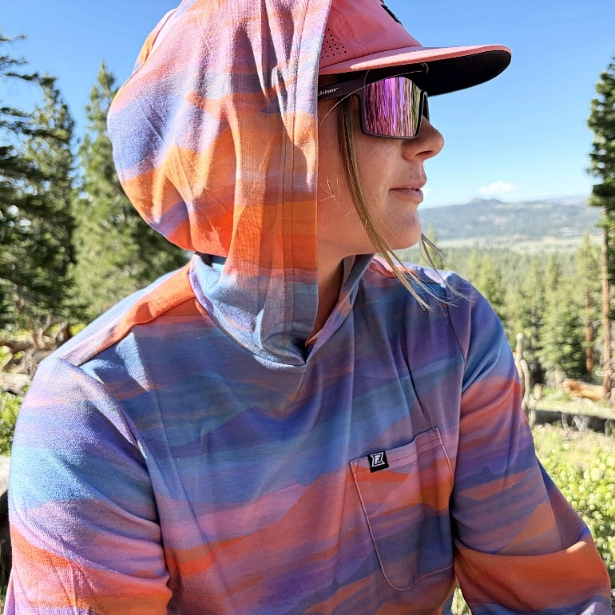 Women's Carson Sun Hoodie 2.0 - Painted Peaks