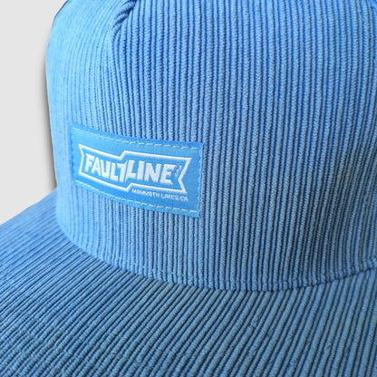 Corduroy Snapback Hat - Glacier
