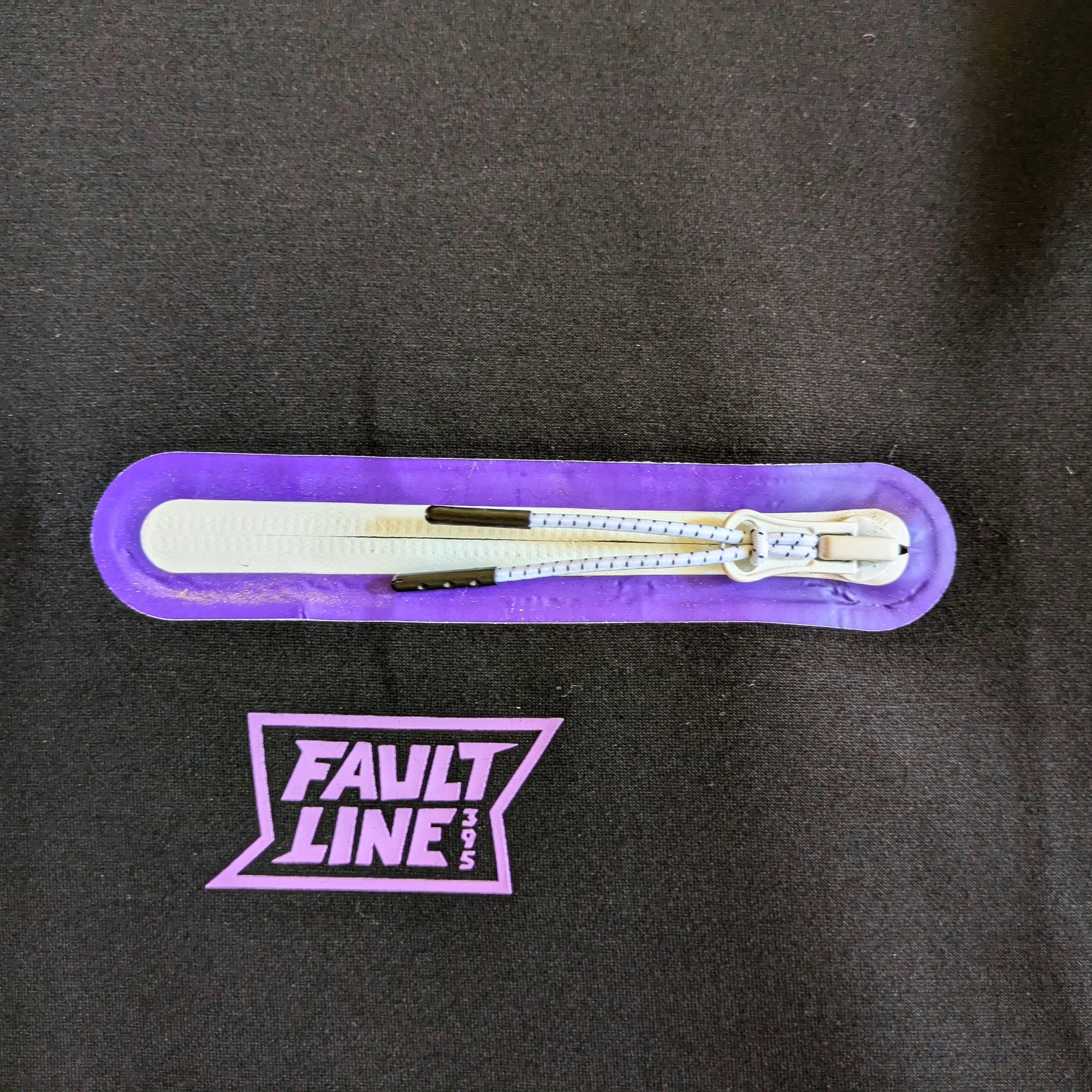 Close up of the left chest pocket on the Could 9 Double Hood Hoodie with a waterproof zipper