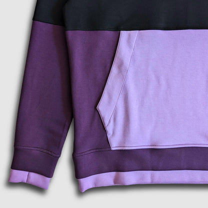 Cloud 9 Double Hood Tech Hoodie - Black/Purple