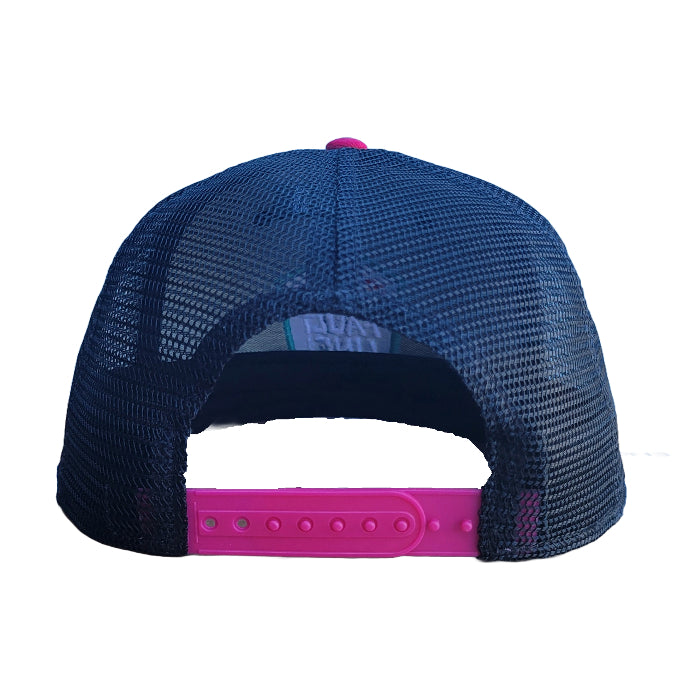 Sunset Premium Trucker Hat - Teal/Black