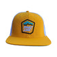 Sunset Premium Trucker Hat - Gold/Teal